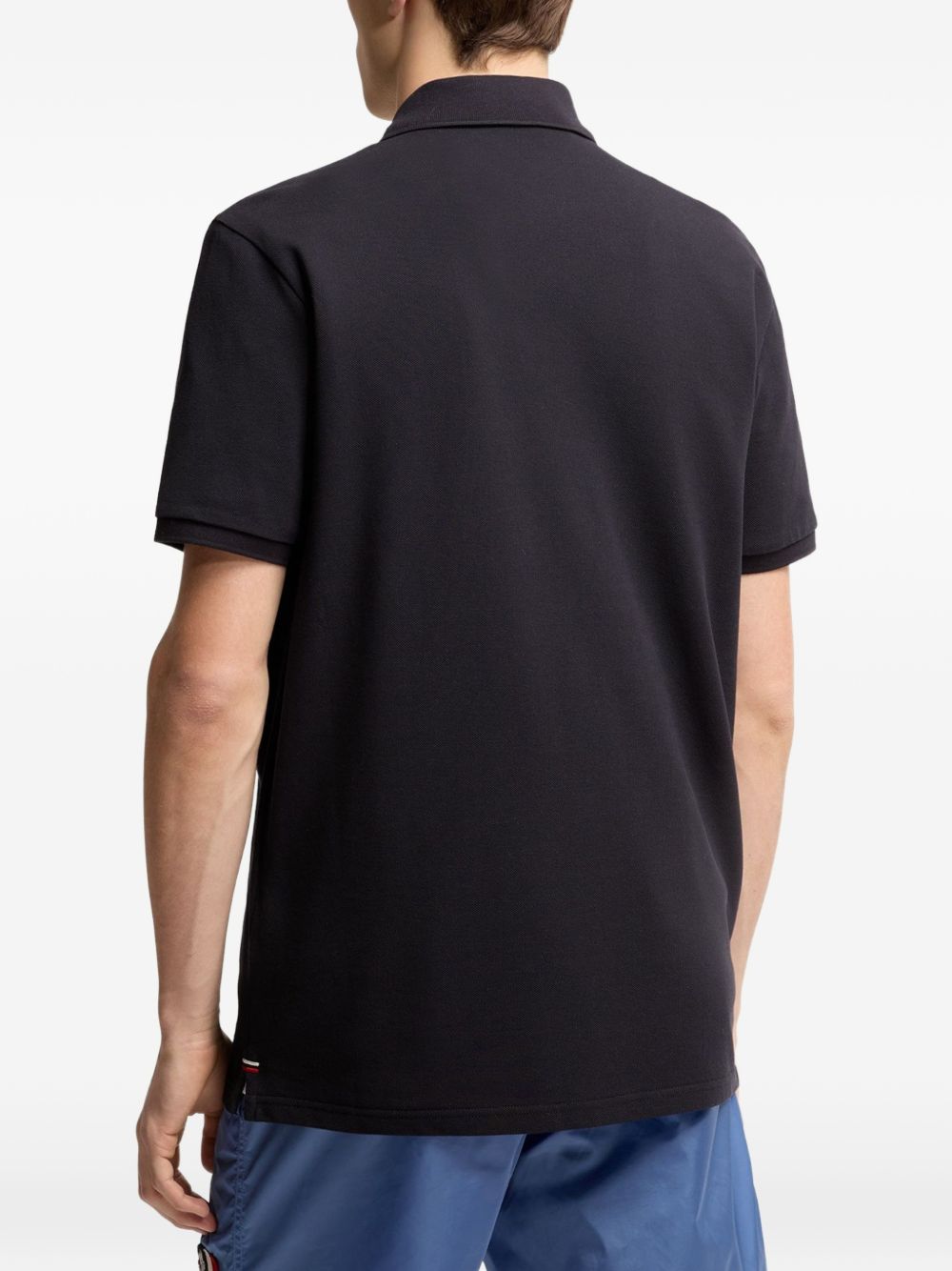 Moncler T-shirts and Polos Blue L10918A0003089A1677X (Moncler / ポロシャツ ) | Moncler (モンクレール)(3)