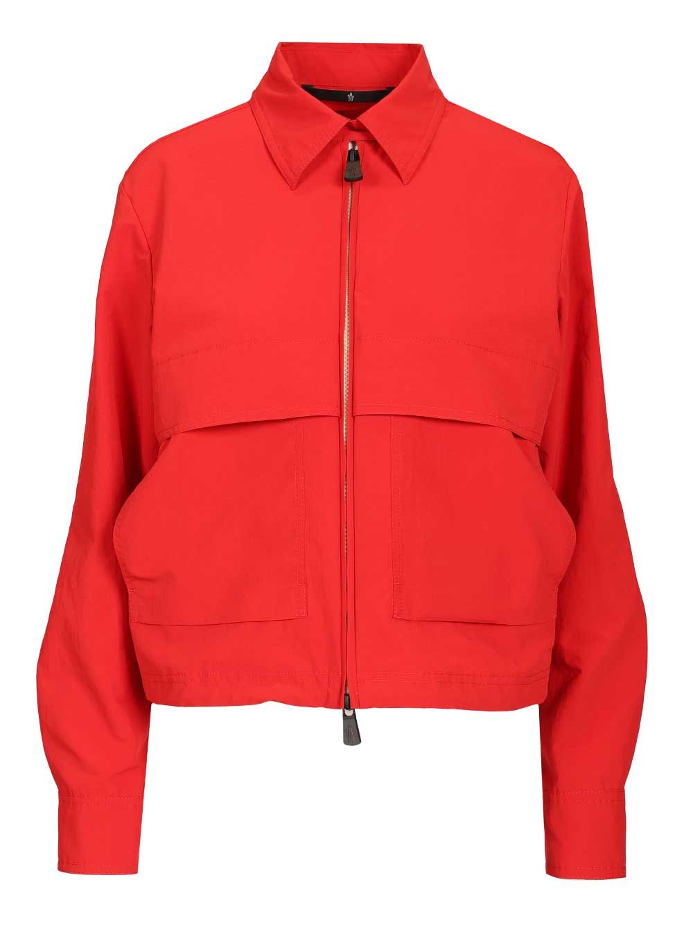 Canvas overshirt with embroidered logo L1098 (Moncler Grenoble / シャツ・ブラウス ) | Moncler Grenoble (モンクレール グルノーブル)