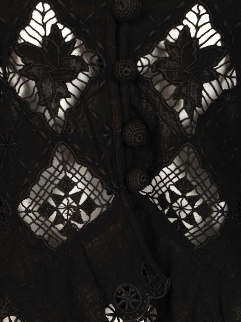 NINA OPENWORK LINEN LONG SLEEVE TOP 26EHT0856FAD2J01I01BK (Isabel Marant / シャツ・ブラウス ) | Isabel Marant (イザベル マラン)(3)