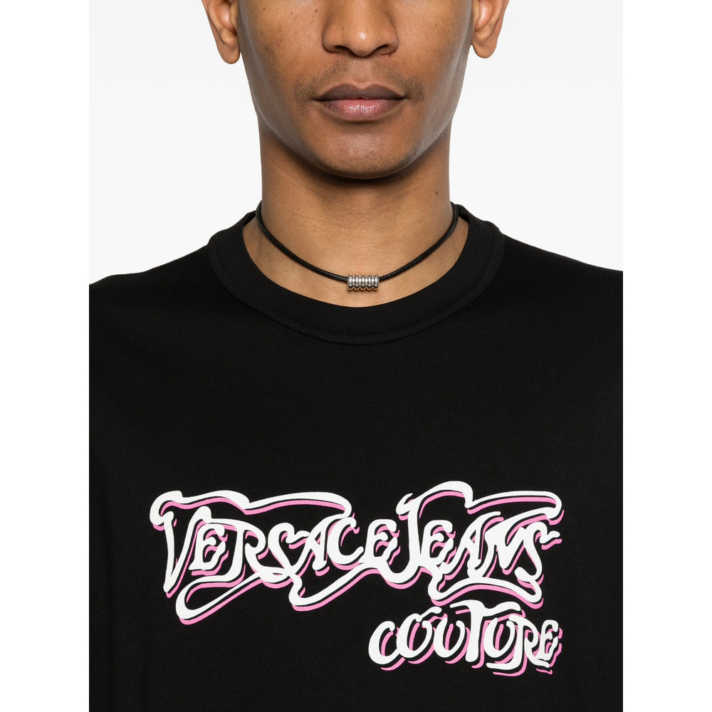 T-shirt Versace Jeans Couture 80GAHD08CJ01Z899 (VERSACE JEANS COUTURE / Tシャツ・カットソー ) | VERSACE JEANS COUTURE (ヴェルサーチェ ジーンズ クチュール)(1)