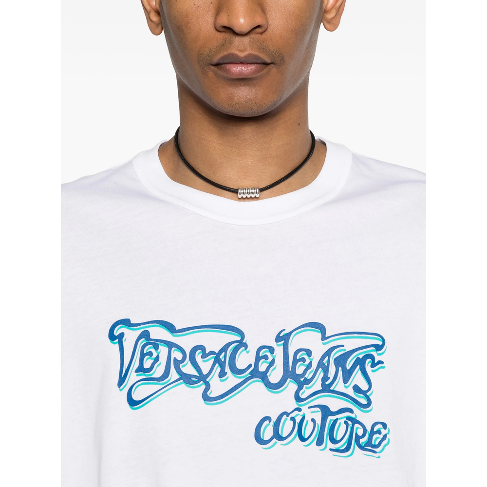 T-shirt Versace Jeans Couture 80GAHD08CJ01Z003 (VERSACE JEANS COUTURE / Tシャツ・カットソー ) | VERSACE JEANS COUTURE (ヴェルサーチェ ジーンズ クチュール)(3)
