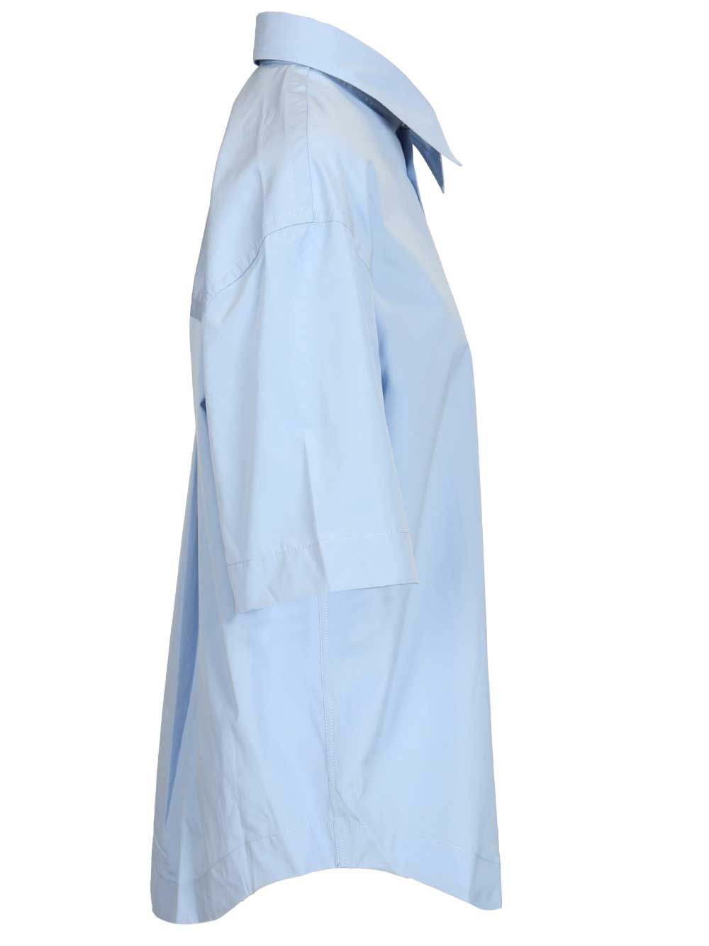 Short-sleeved poplin shirt USH809CO0063484 (AMI Paris / シャツ・ブラウス ) | AMI Paris (アミパリス)(2)