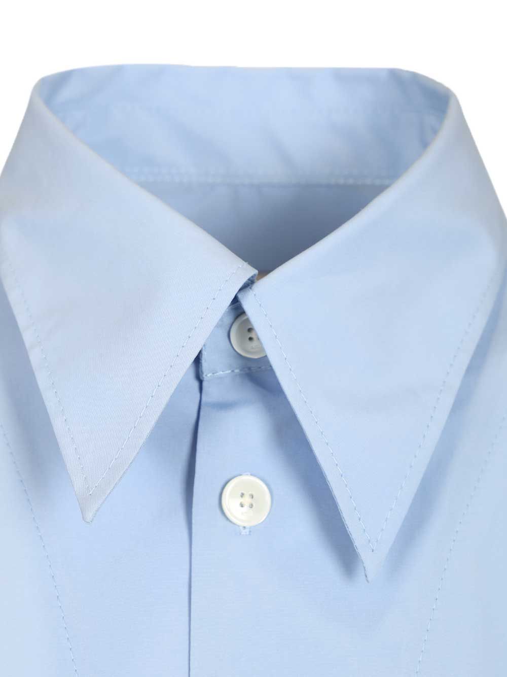 Short-sleeved poplin shirt USH809CO0063484 (AMI Paris / シャツ・ブラウス ) | AMI Paris (アミパリス)(4)