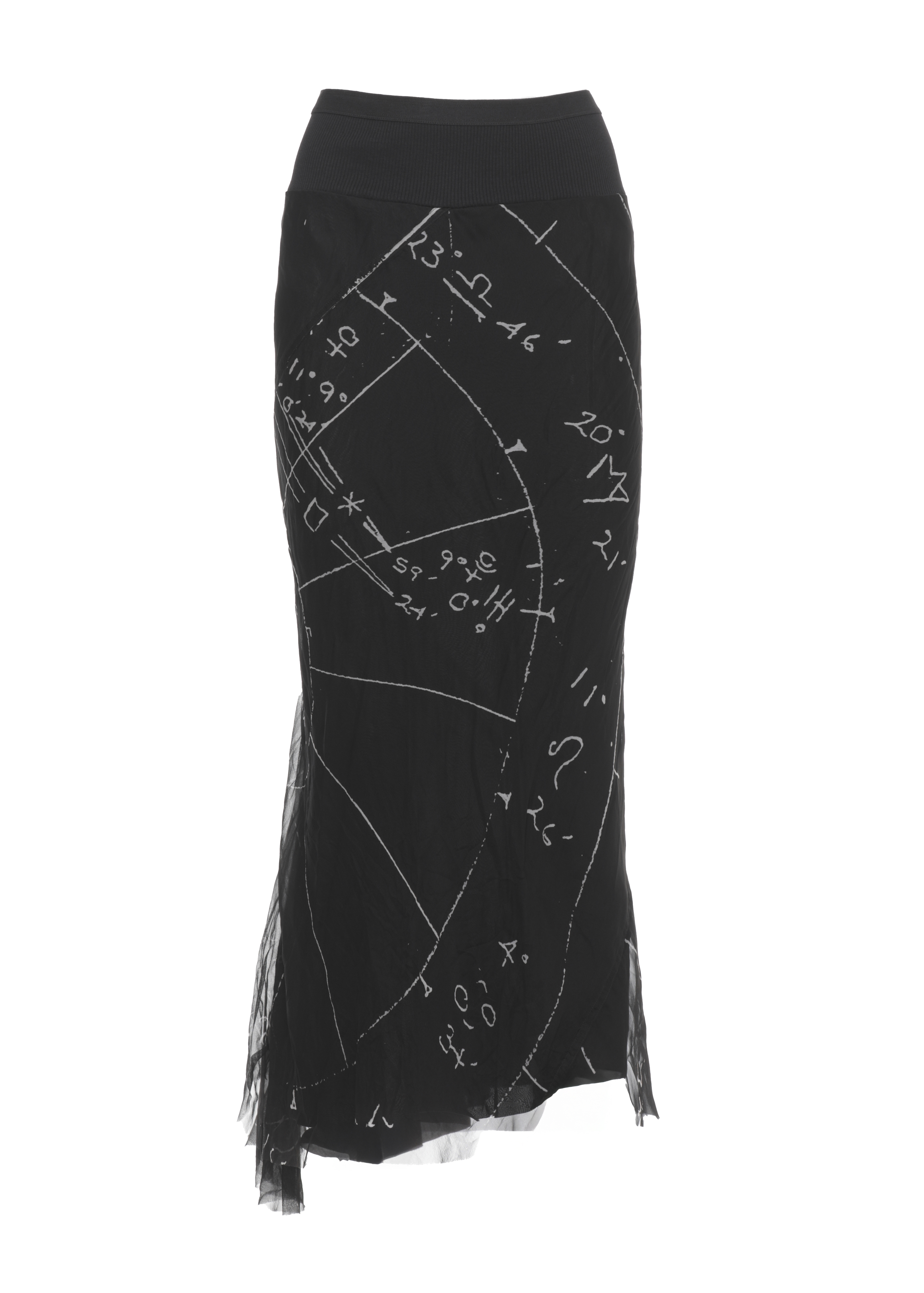 Rick Owens Skirts Black RP01F6334SP10911 (Rick Owens / スカート ) | Rick Owens (リック オウエンス)