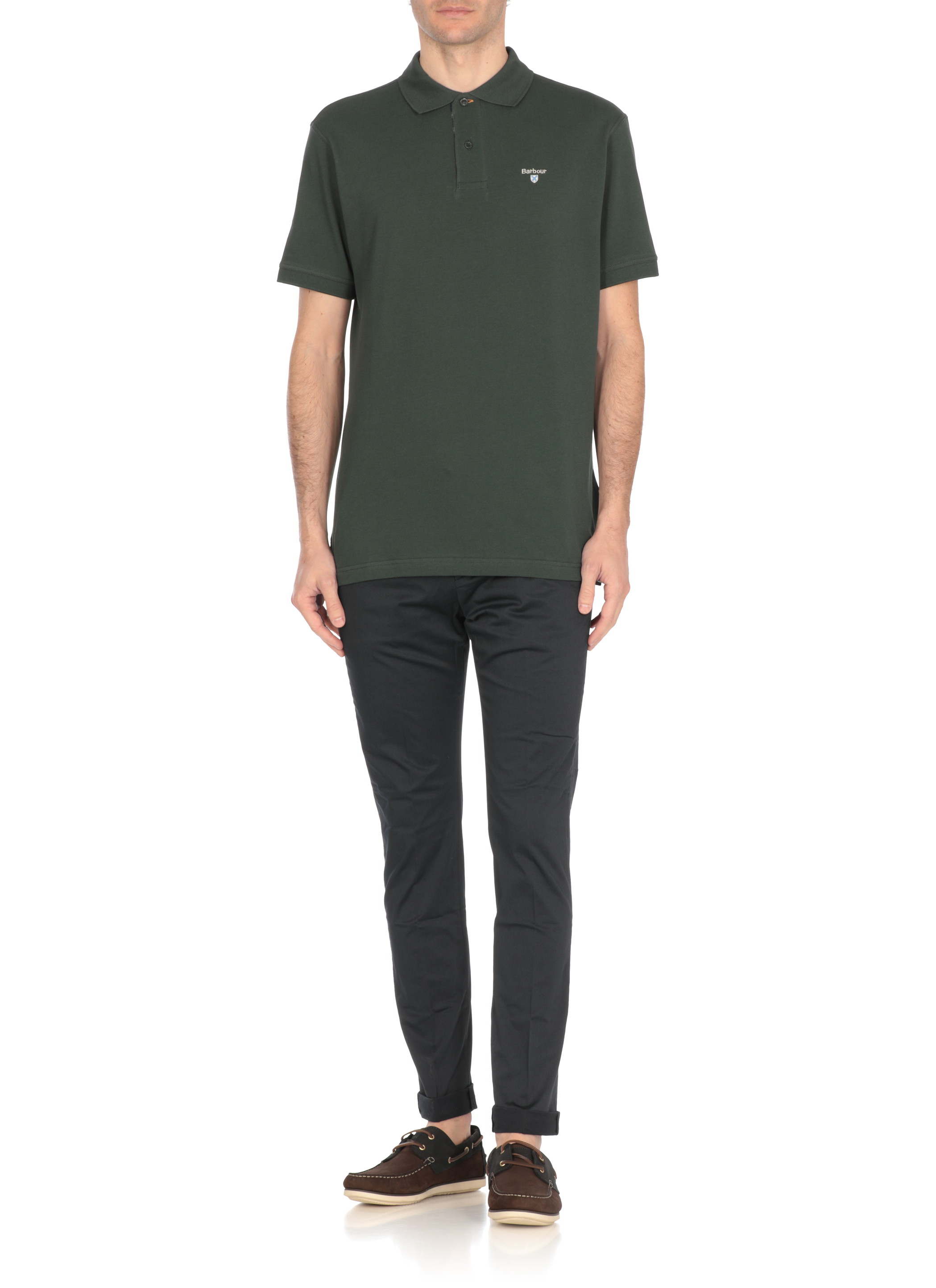 Barbour T-shirts and Polos Green MML0012MMLGN89 (Barbour / ポロシャツ ) | Barbour (バブアー)(2)