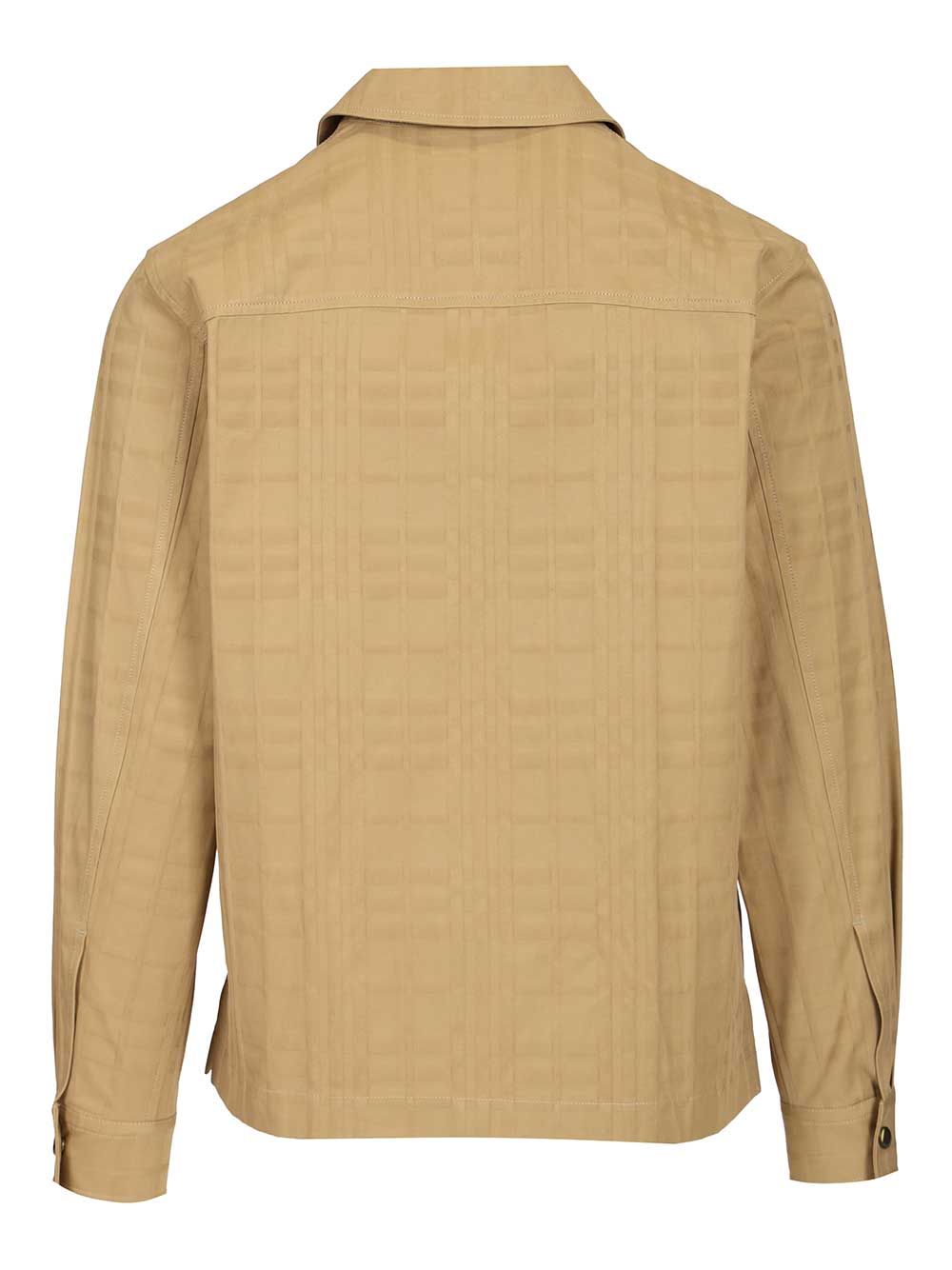 Check Cotton Zip-Up Shirt 8121988C4776 (Burberry / カジュアルジャケット ) | Burberry (バーバリー)(1)