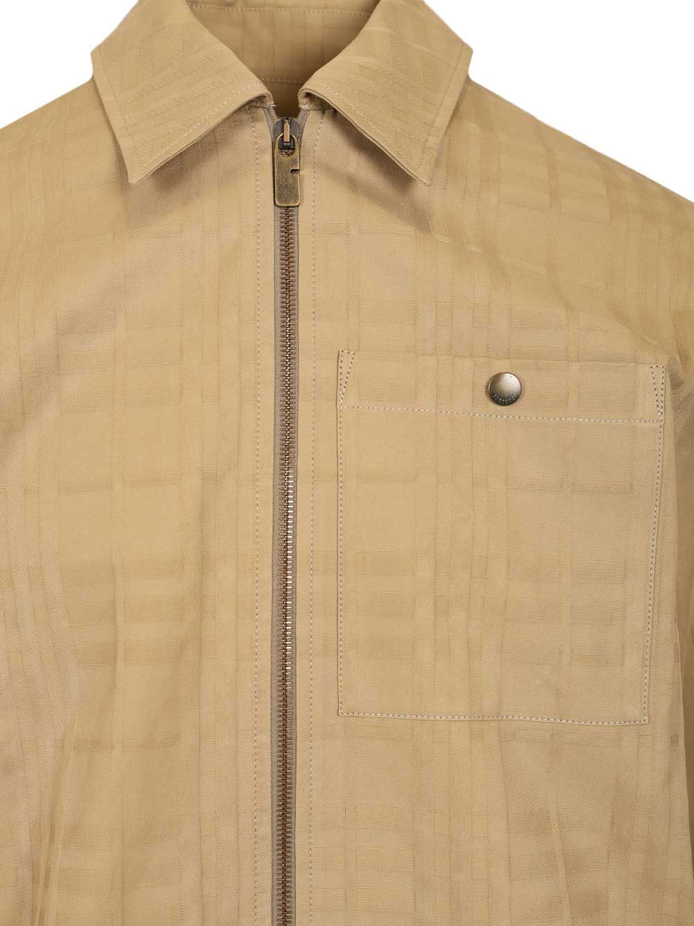 Check Cotton Zip-Up Shirt 8121988C4776 (Burberry / カジュアルジャケット ) | Burberry (バーバリー)(3)