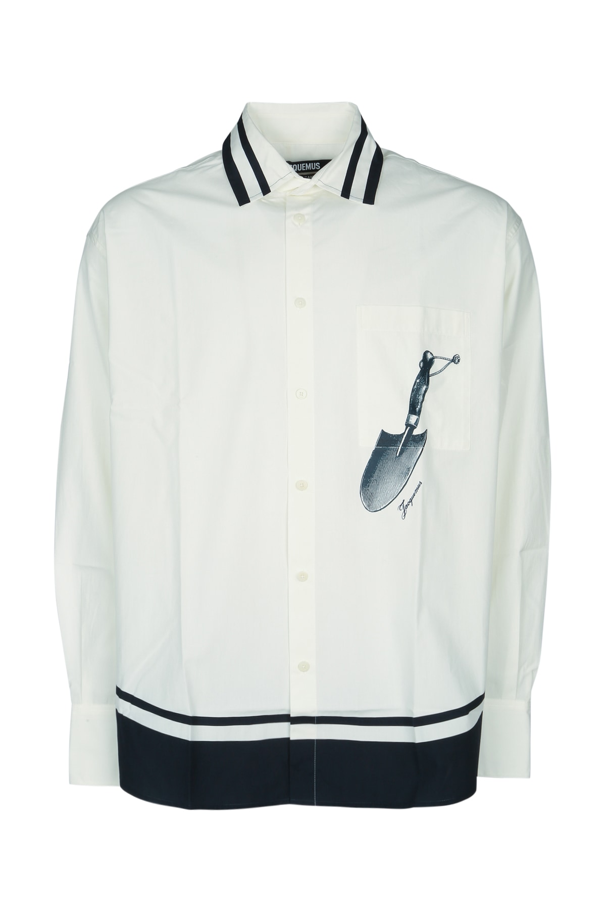 LA CHEMISE CAMARGUE SHM00605AW006913GR (JACQUEMUS / シャツ・ブラウス ) | JACQUEMUS (ジャックムス)