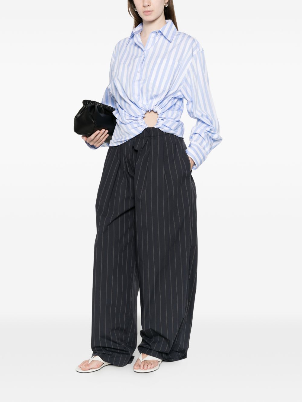 SportMax Shirts Clear Blue 12111012600003 (Sportmax / シャツ・ブラウス ) | Sportmax (スポーツマックス)(3)