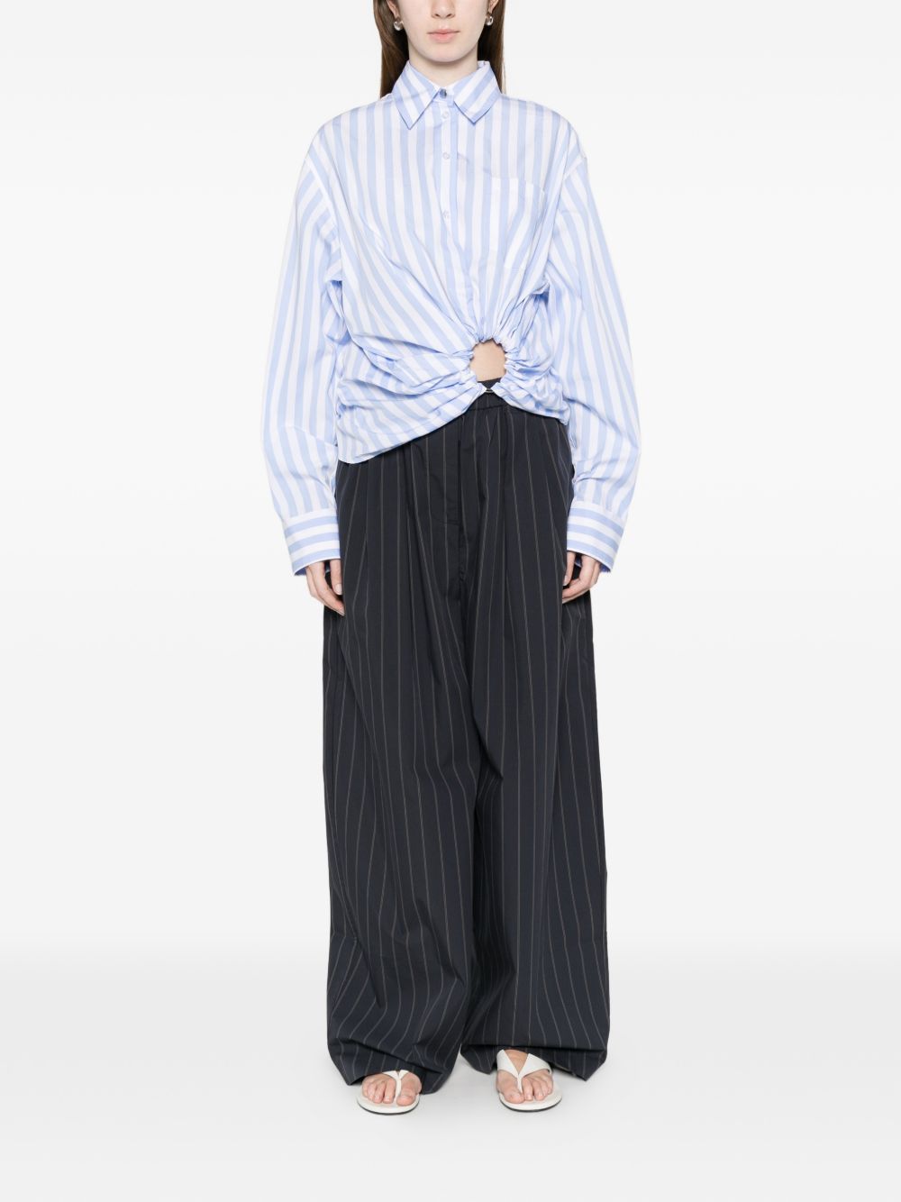 SportMax Shirts Clear Blue 12111012600003 (Sportmax / シャツ・ブラウス ) | Sportmax (スポーツマックス)(4)