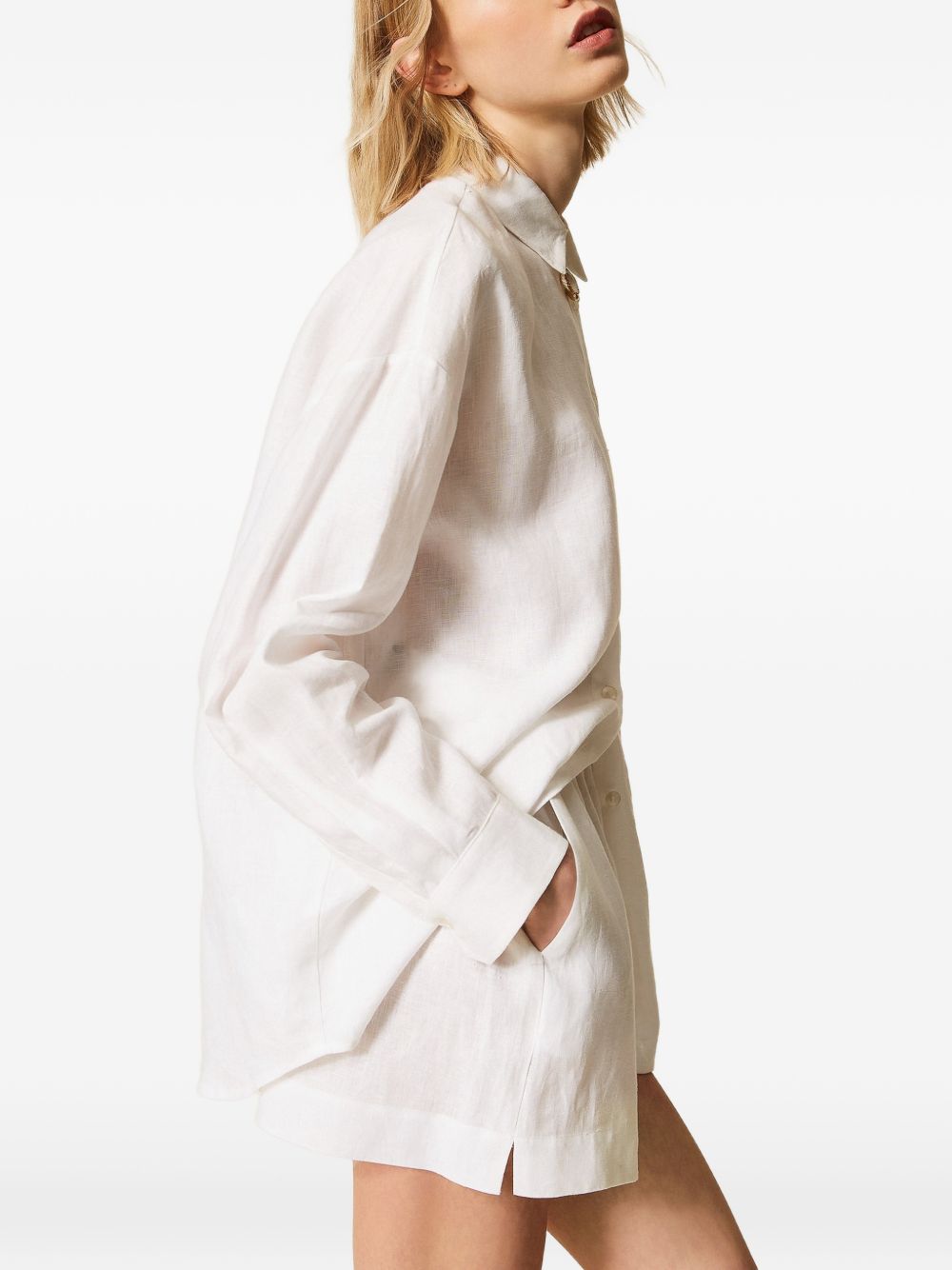 Twin-set Shorts White 261TT2304S2177800001 (TWINSET / ショートパンツ ) | TWINSET (ツインセット)(2)