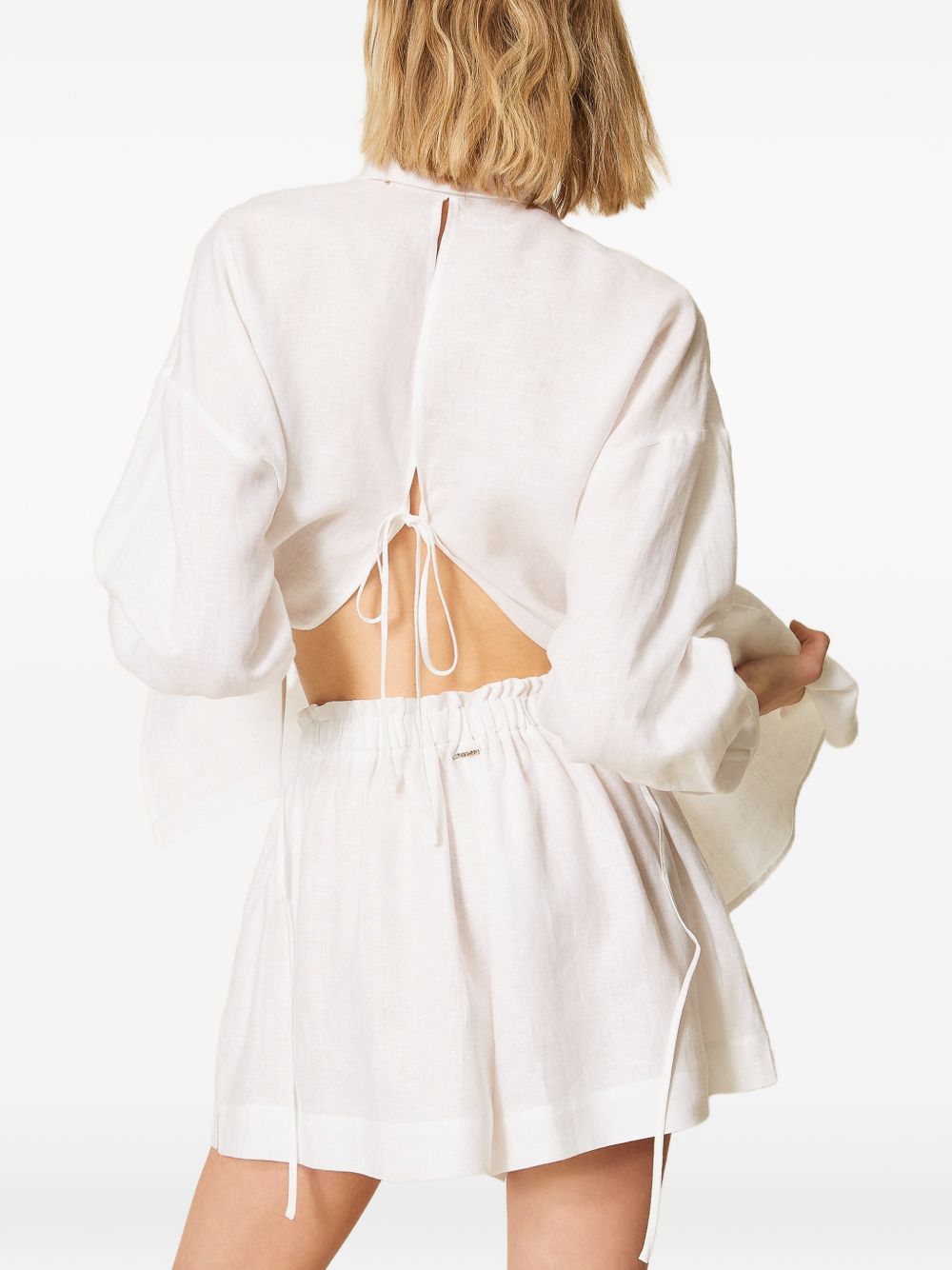 Twin-set Shorts White 261TT2304S2177800001 (TWINSET / ショートパンツ ) | TWINSET (ツインセット)(4)