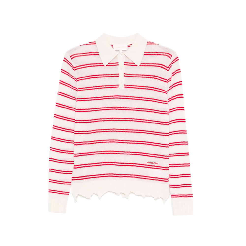 Sweater Shushu/tong FSDFTO32AZS001RS100 (SHUSHU/TONG / ポロシャツ ) | SHUSHU/TONG (シュシュ/トング)