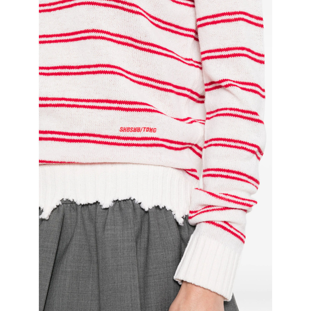 Sweater Shushu/tong FSDFTO32AZS001RS100 (SHUSHU/TONG / ポロシャツ ) | SHUSHU/TONG (シュシュ/トング)(1)