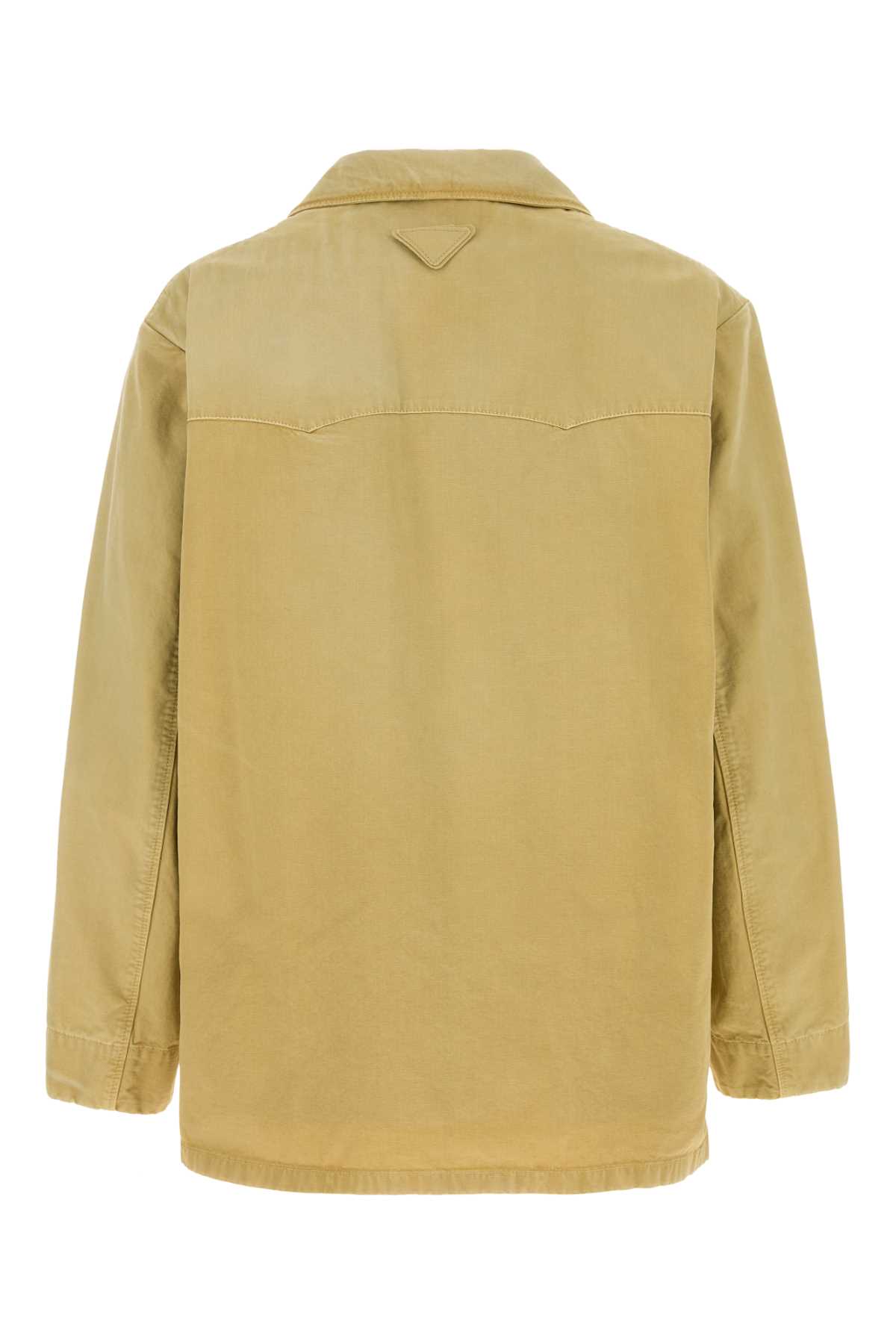 Beige cotton jacket SGD088SOOO187FF0065 (Prada / カジュアルジャケット ) | Prada (プラダ)(1)