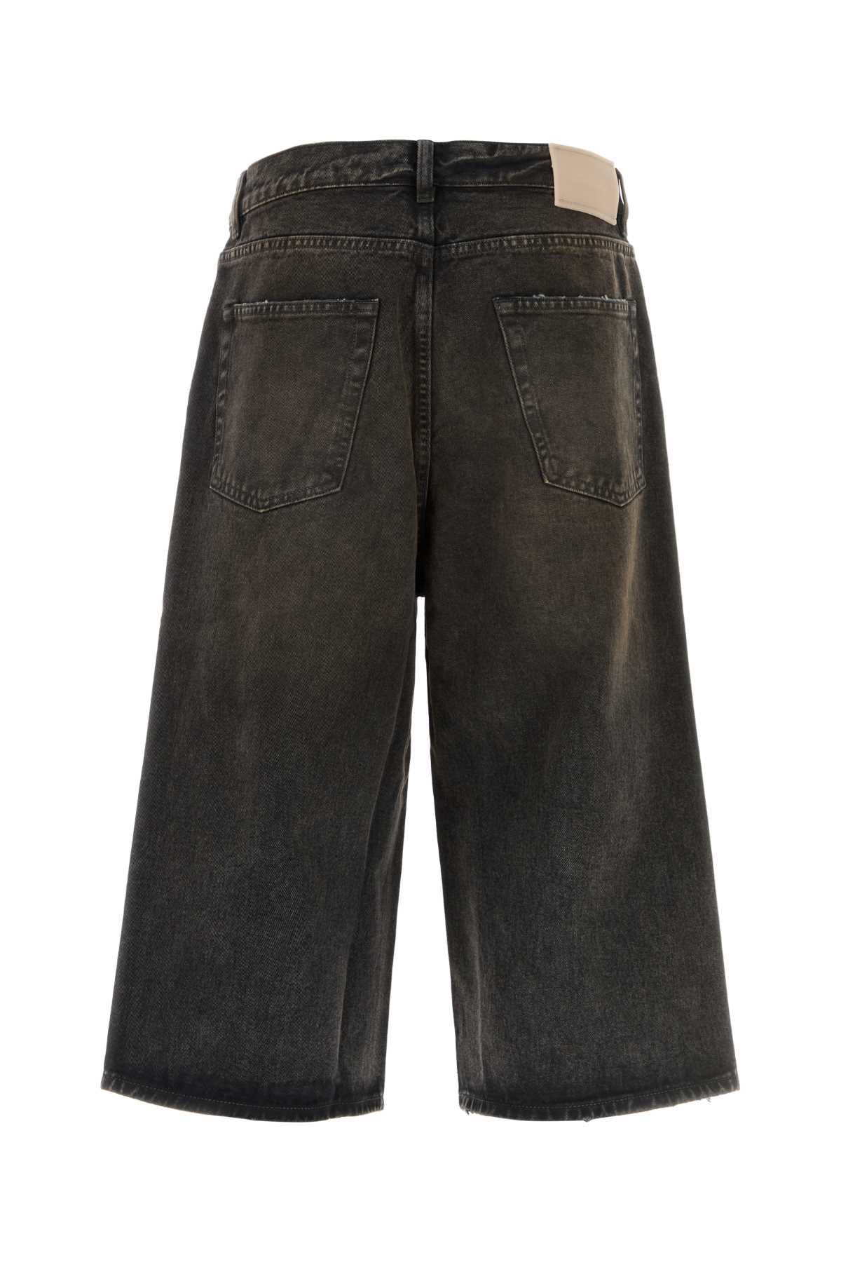 Black denim bermuda shorts M2265CNNEBULAWASH (OUR LEGACY / ショートパンツ ) | OUR LEGACY (アワーレガシー)(1)