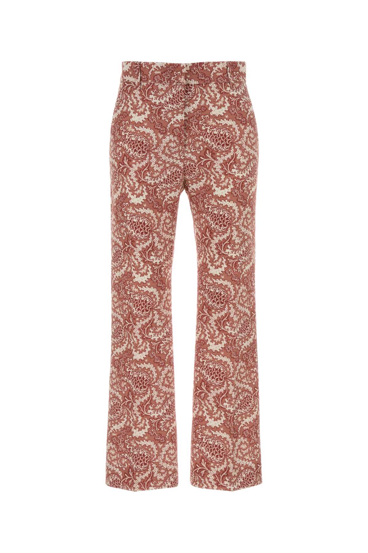 Printed stretch cotton Onde pant 2615131162600009 (Weekend Max Mara / パンツ ) | Weekend Max Mara (ウィークエンド マックスマーラ)