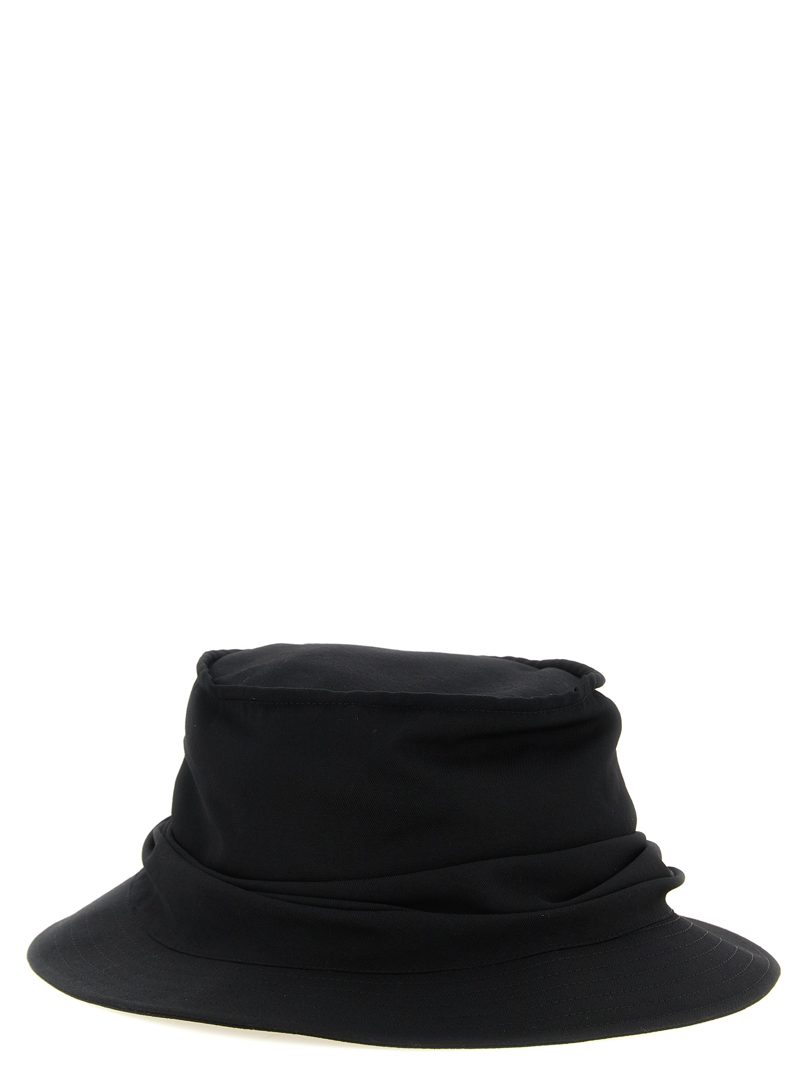 'Drape' hat HKH07100BLACK2 (Yohji Yamamoto / 帽子 ) | Yohji Yamamoto (ヨウジヤマモト)(1)