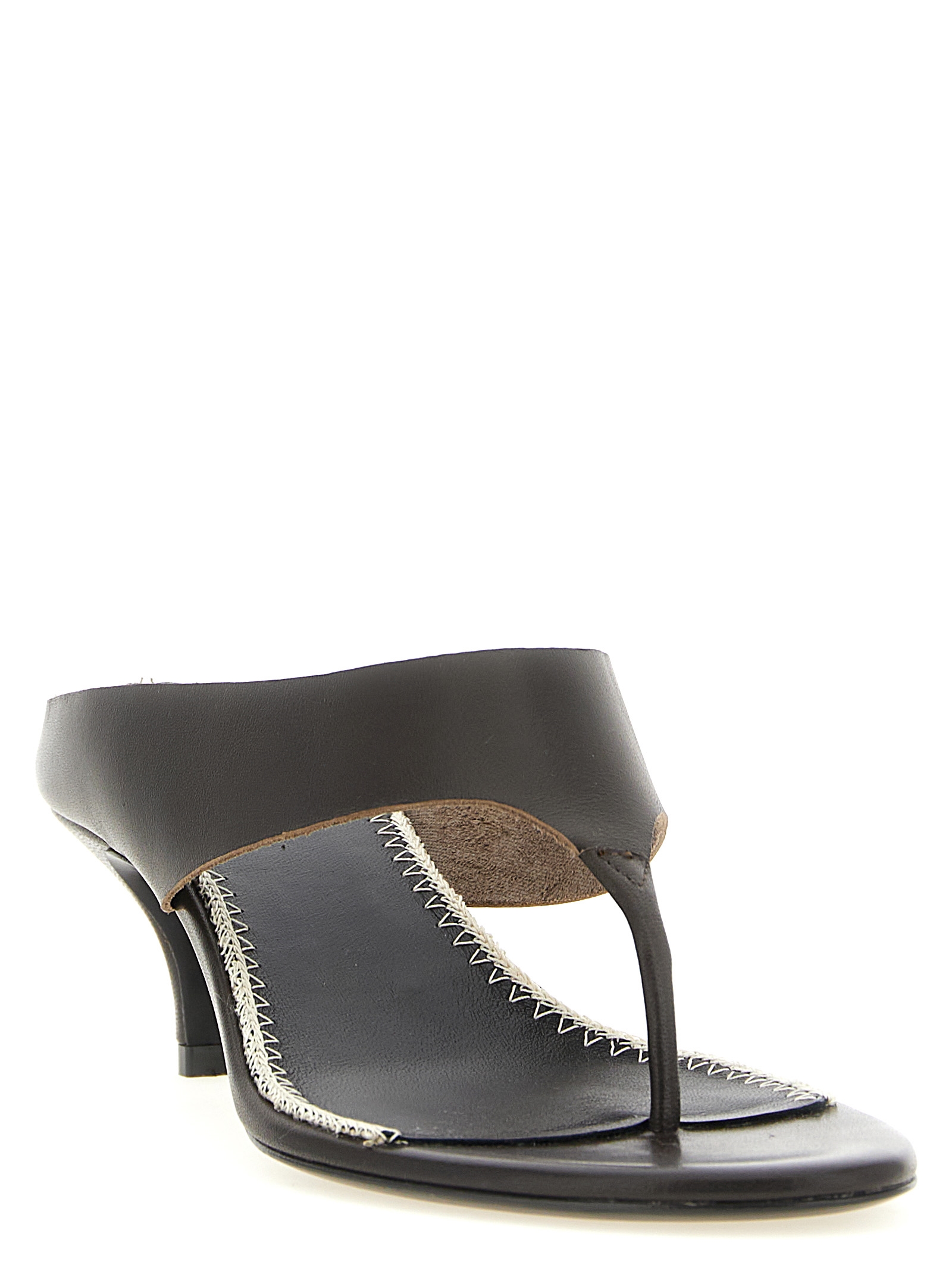 Leather sandals 540526BROWN (MAGDA BUTRYM / サンダル ) | MAGDA BUTRYM (マグダブトリム)(1)