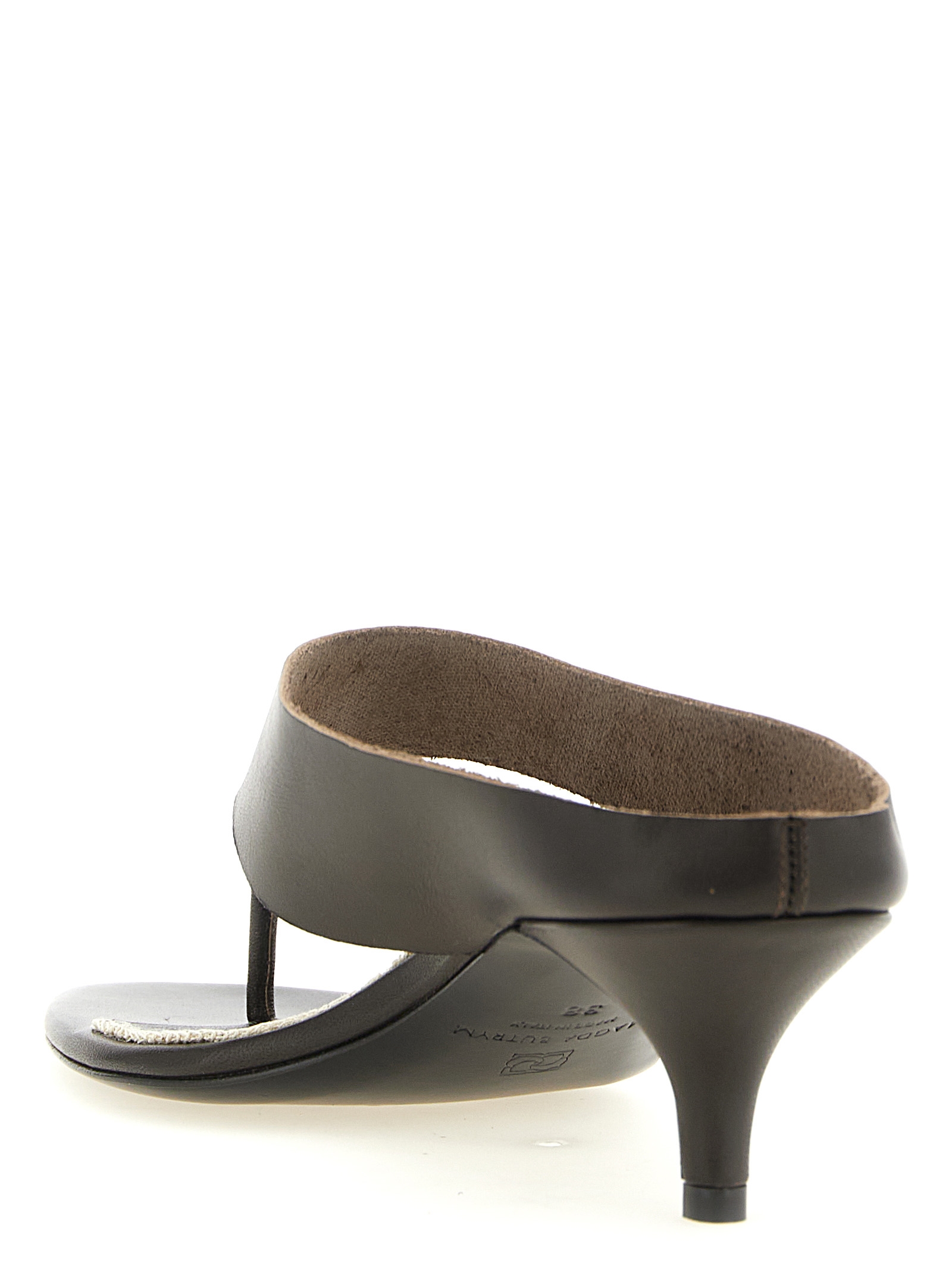 Leather sandals 540526BROWN (MAGDA BUTRYM / サンダル ) | MAGDA BUTRYM (マグダブトリム)(2)