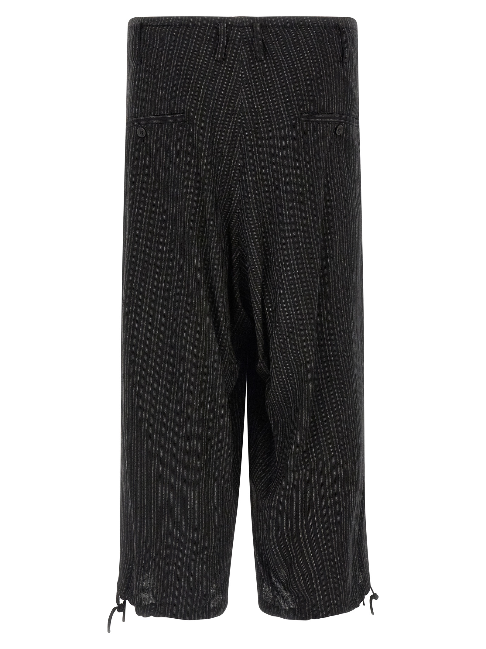 Extra loose leg pants HKP54227BLACK1 (Yohji Yamamoto / パンツ ) | Yohji Yamamoto (ヨウジヤマモト)(1)