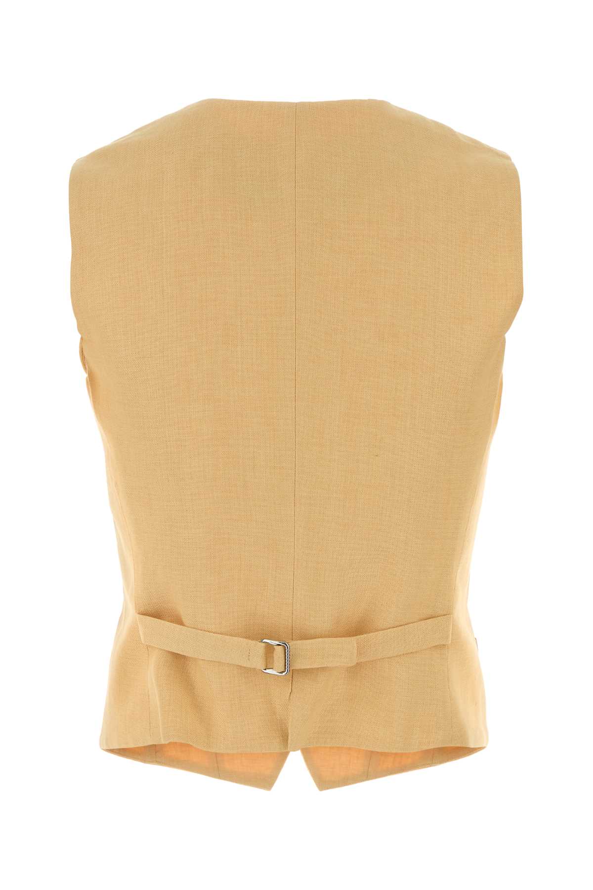 Pastel orange linen Pace vest 2615151012600027 (Weekend Max Mara / ベスト ) | Weekend Max Mara (ウィークエンド マックスマーラ)(1)