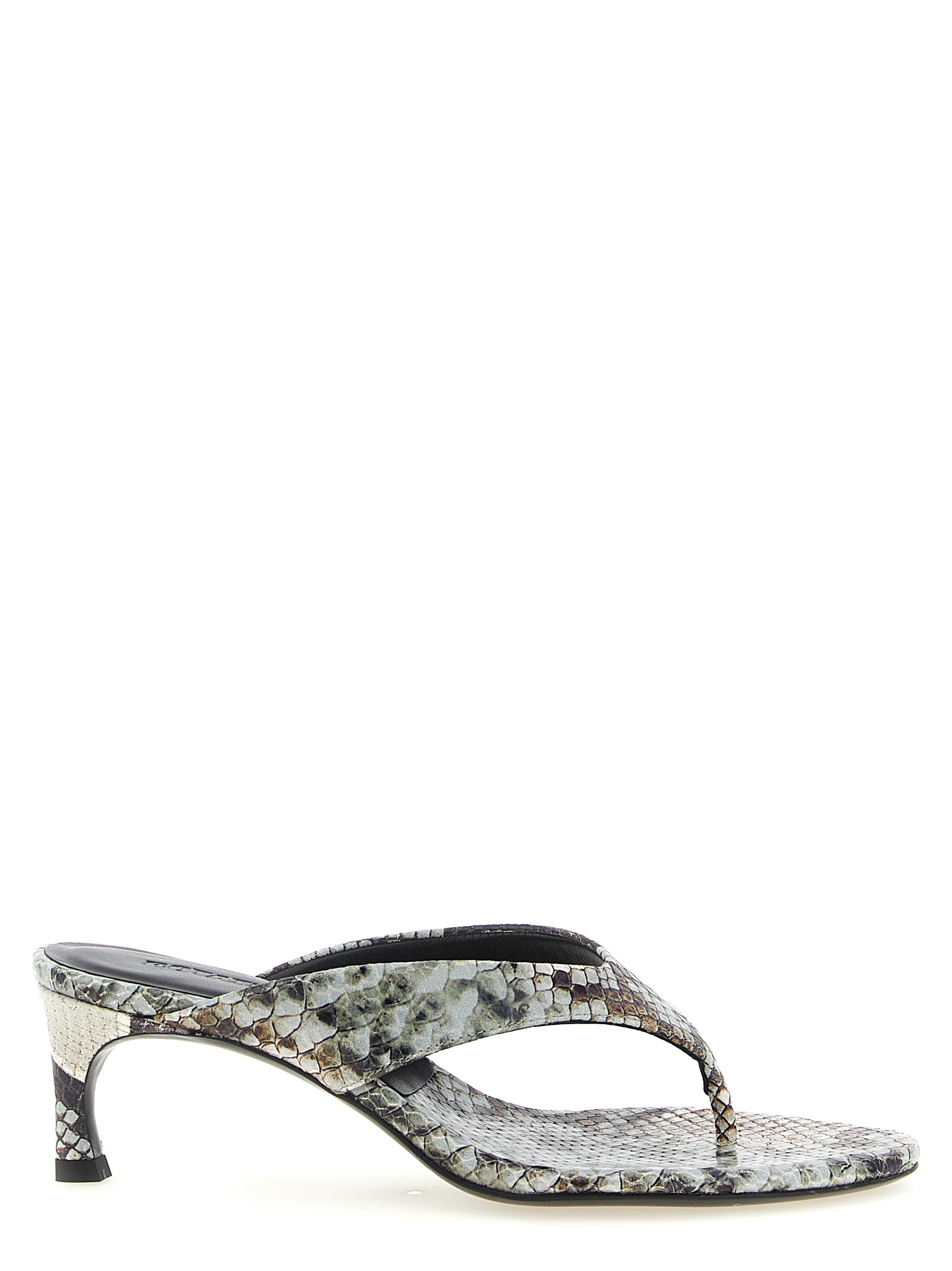 Snake leather mules 11610130933093 (ROTATE / サンダル ) | ROTATE (ロテート)