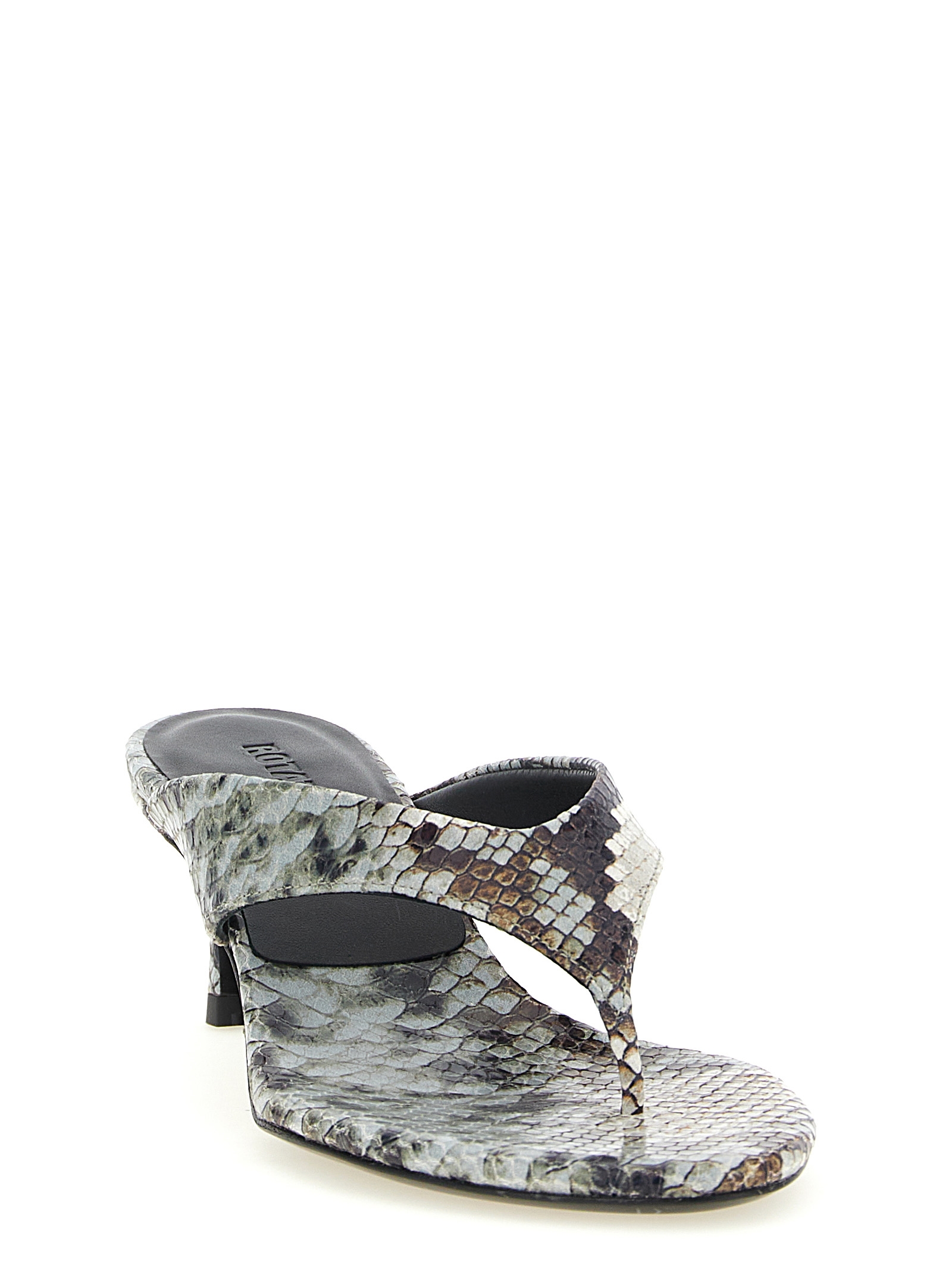 Snake leather mules 11610130933093 (ROTATE / サンダル ) | ROTATE (ロテート)(1)