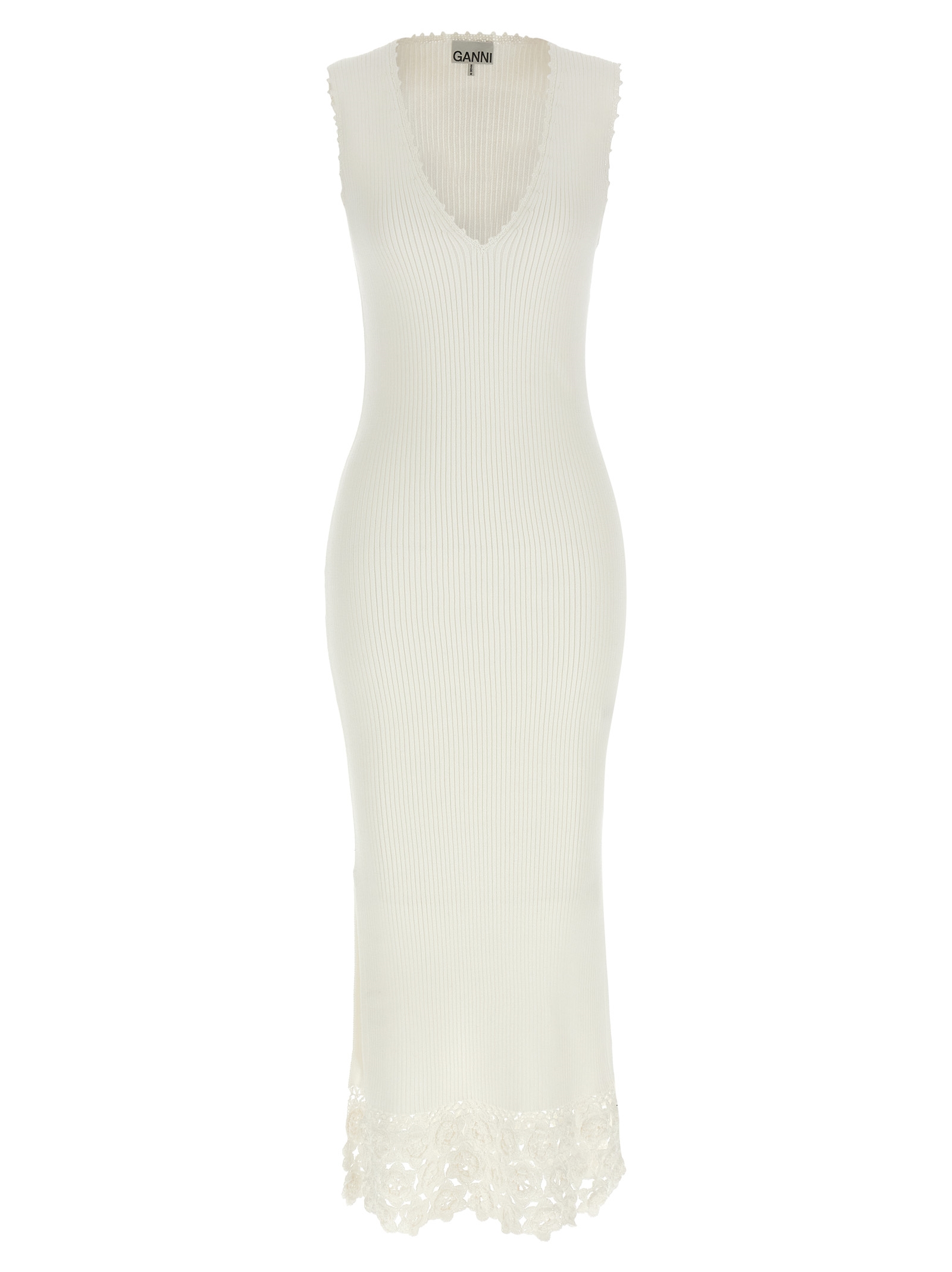 'Cotton Crochet' dress A1030474135 (GANNI / ワンピース・ドレス・オールインワン ) | GANNI (ガニー)