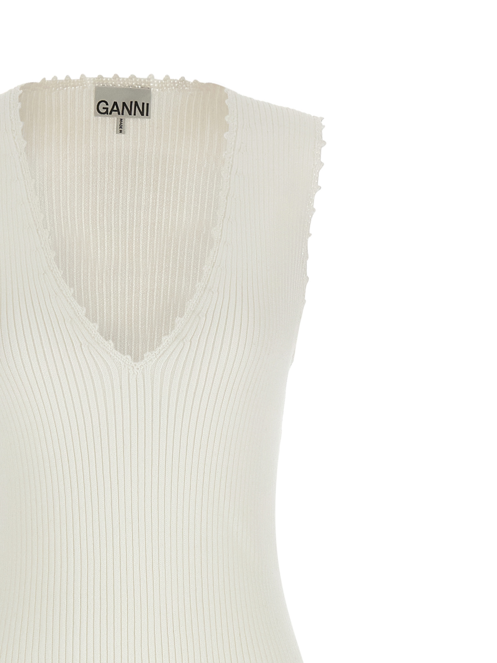 'Cotton Crochet' dress A1030474135 (GANNI / ワンピース・ドレス・オールインワン ) | GANNI (ガニー)(2)