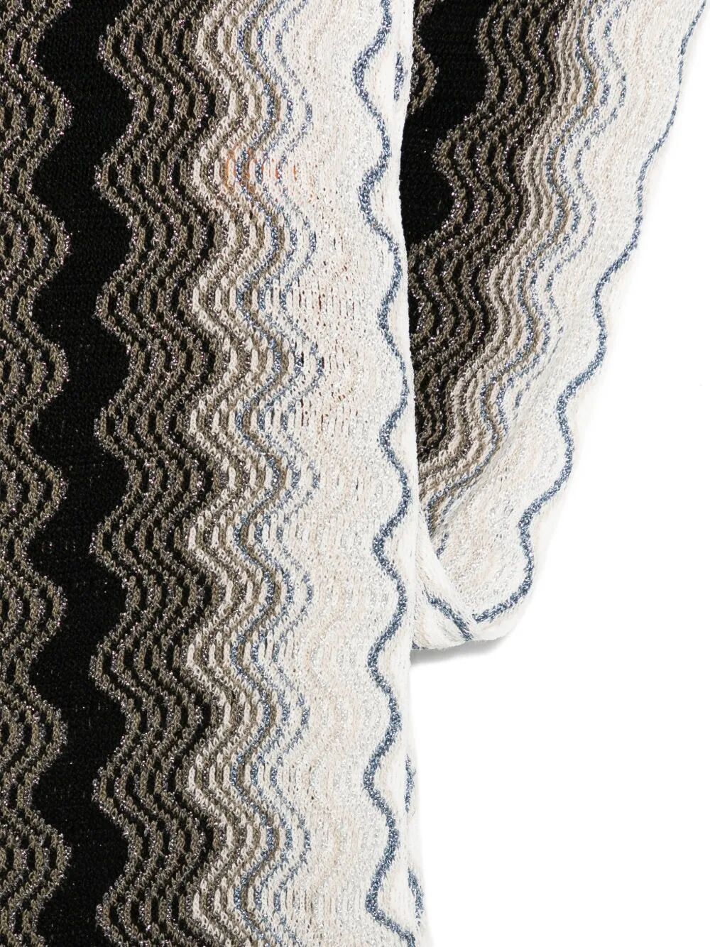 ZIG-ZAG VISCOSE BLEND FRINGED SCARF SC35CMDA5000001 (MISSONI / スカーフ・マフラー ) | MISSONI (ミッソー二)(1)