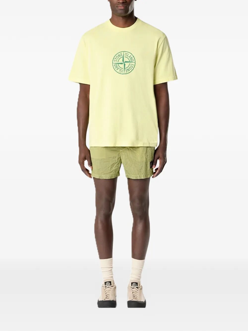 `ALL AROUND COMPASS` PRINT REGULAR FIT T-SHIRT L1S152100001S0362V0031 (STONE ISLAND / Tシャツ・カットソー ) | STONE ISLAND (ストーンアイランド)(1)