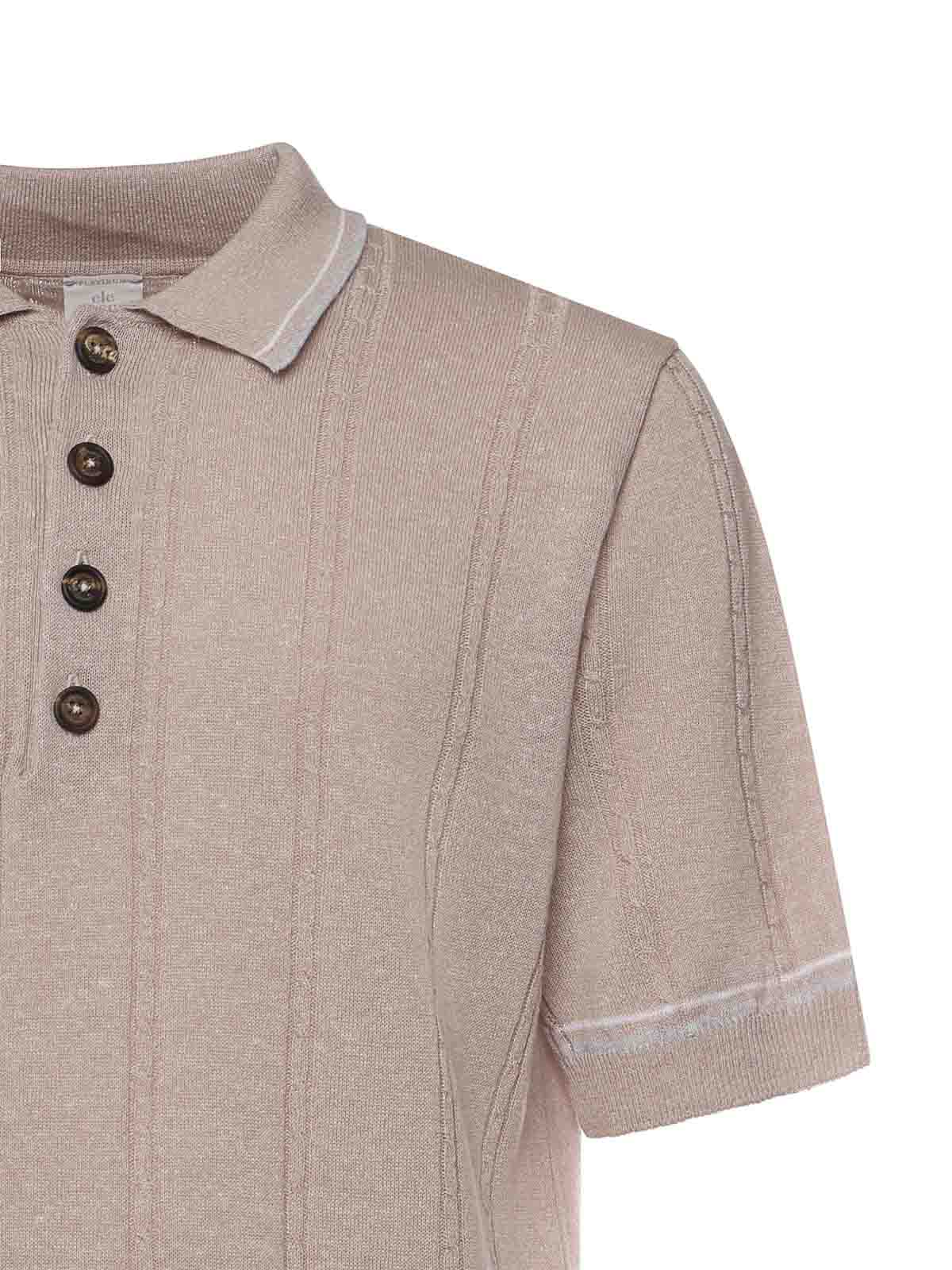 Linen And Cotton Polo Shirt M76MAGM42MAG0M018261301 (eleventy / ポロシャツ ) | eleventy (イレブンティ)(2)