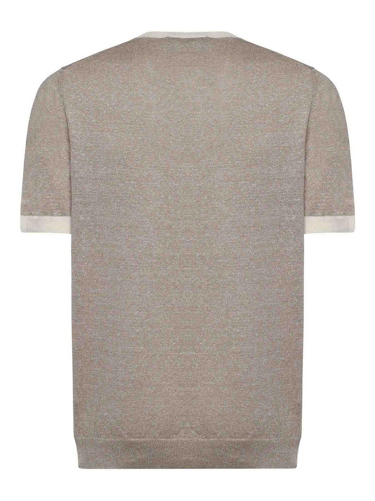 Linen And Cotton T-Shirt NMMC1522420WYK09I1 (Fay / Tシャツ・カットソー ) | Fay (フェイ)(1)
