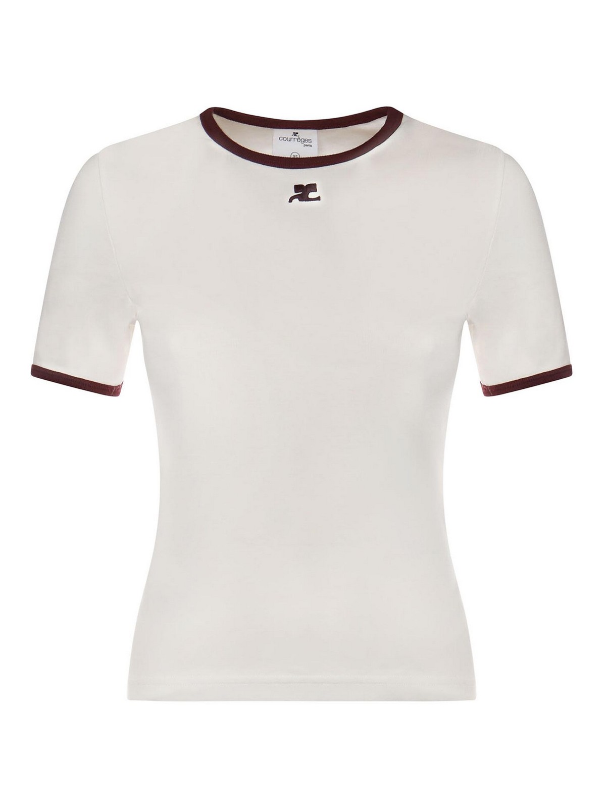 Cotton T-Shirt 125JTS0117JS0203 (Courrèges / Tシャツ・カットソー ) | Courrèges (クレージュ)