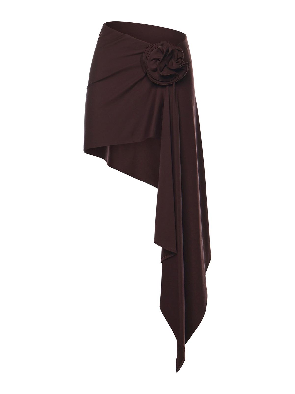 Skirt With Floral Appliques 606426 (MAGDA BUTRYM / スカート ) | MAGDA BUTRYM (マグダブトリム)