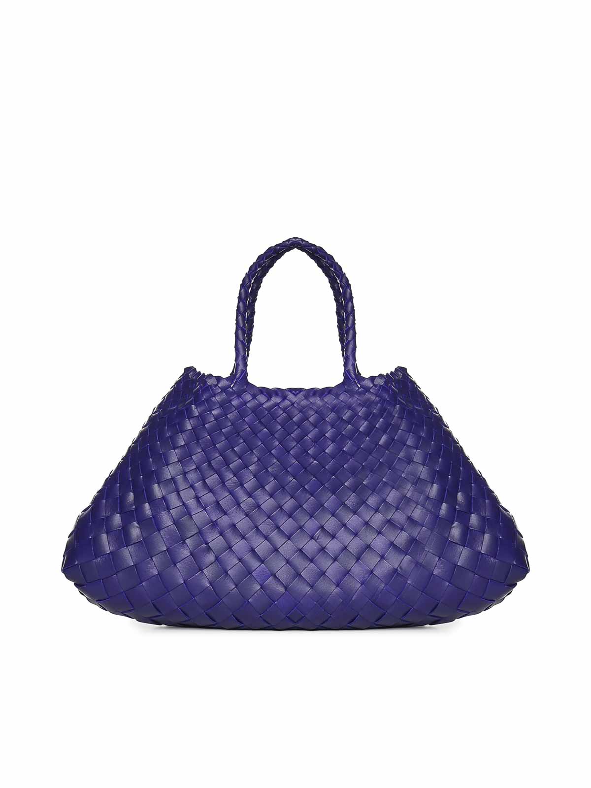 Small Santa Croce Leather Bag 8893DEEPPURPLE (dragon DIFFUSION / トートバッグ ) | dragon DIFFUSION (ドラゴンディフュージョン)(1)