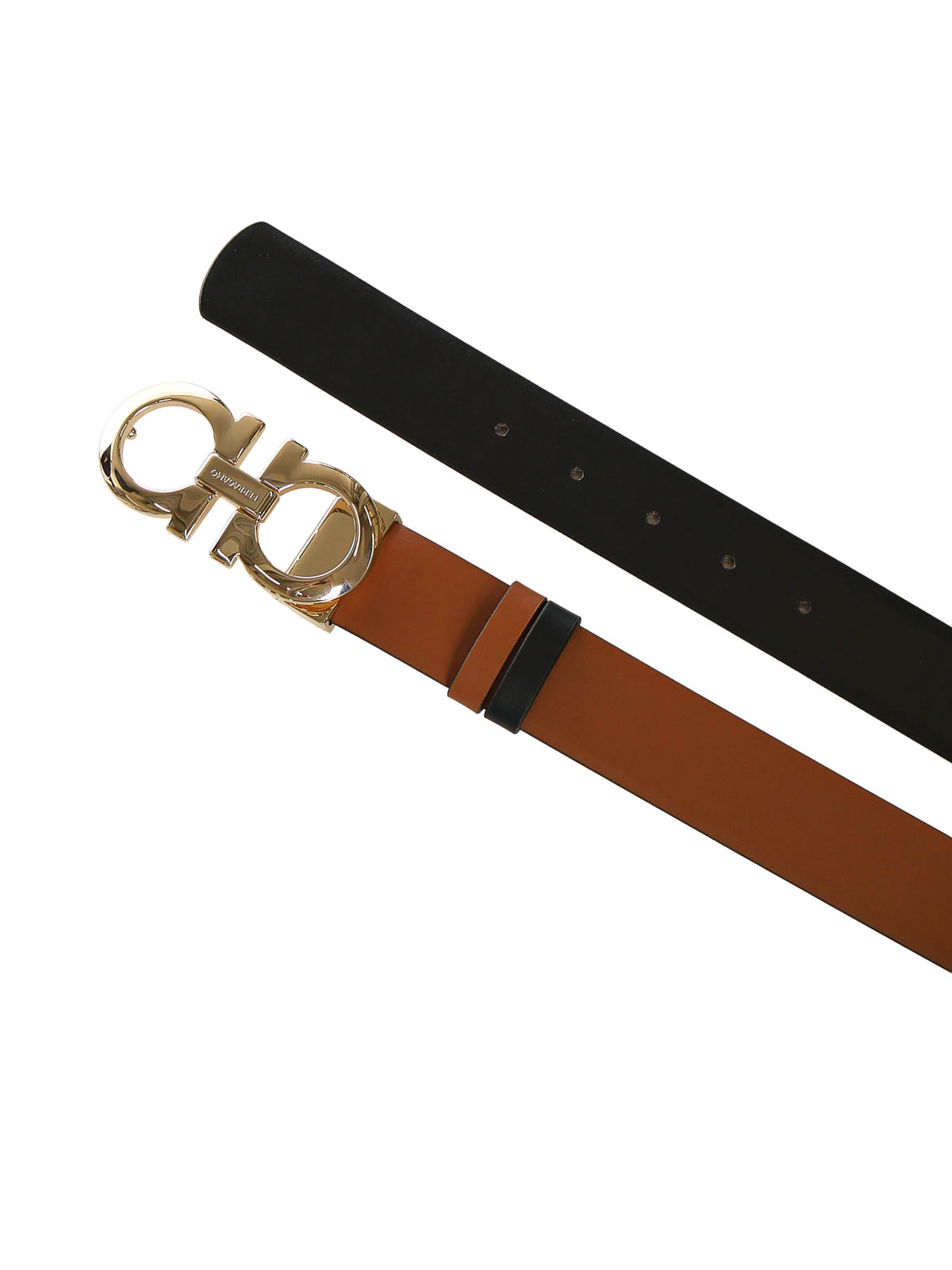 Leather Gancini Belt 23A564674471532 (FERRAGAMO / ベルト・サスペンダー ) | FERRAGAMO (フェラガモ)(1)