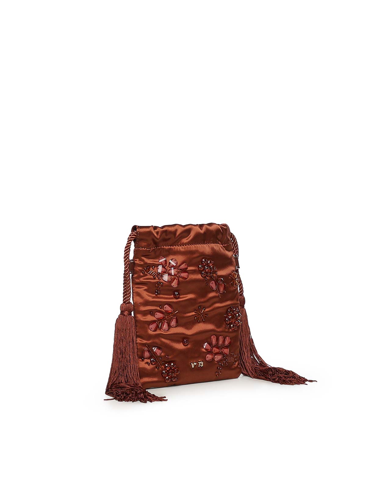 Kayla Mini Bag With Logo 73BS9MZ04KAYLACIOCCOLATO (V°73 / クラッチバッグ・ポーチ ) | V°73 (ヴィ セッタンタトレ)(3)