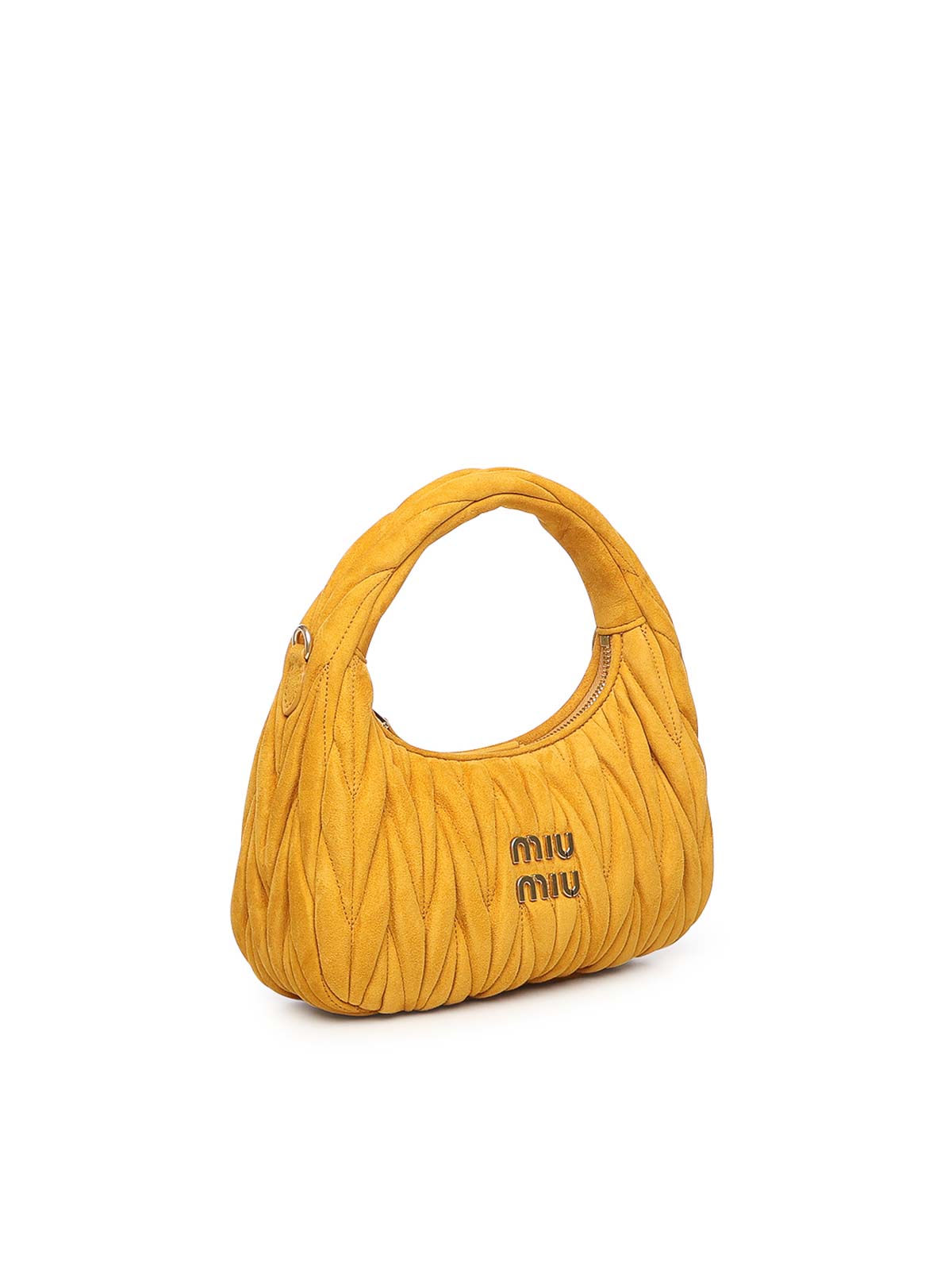 Wander Quilted Suede Bag 5BC125AB7OF0R55 (MIU MIU / ハンドバッグ・ショルダーバッグ ) | MIU MIU (ミュウミュウ)(3)