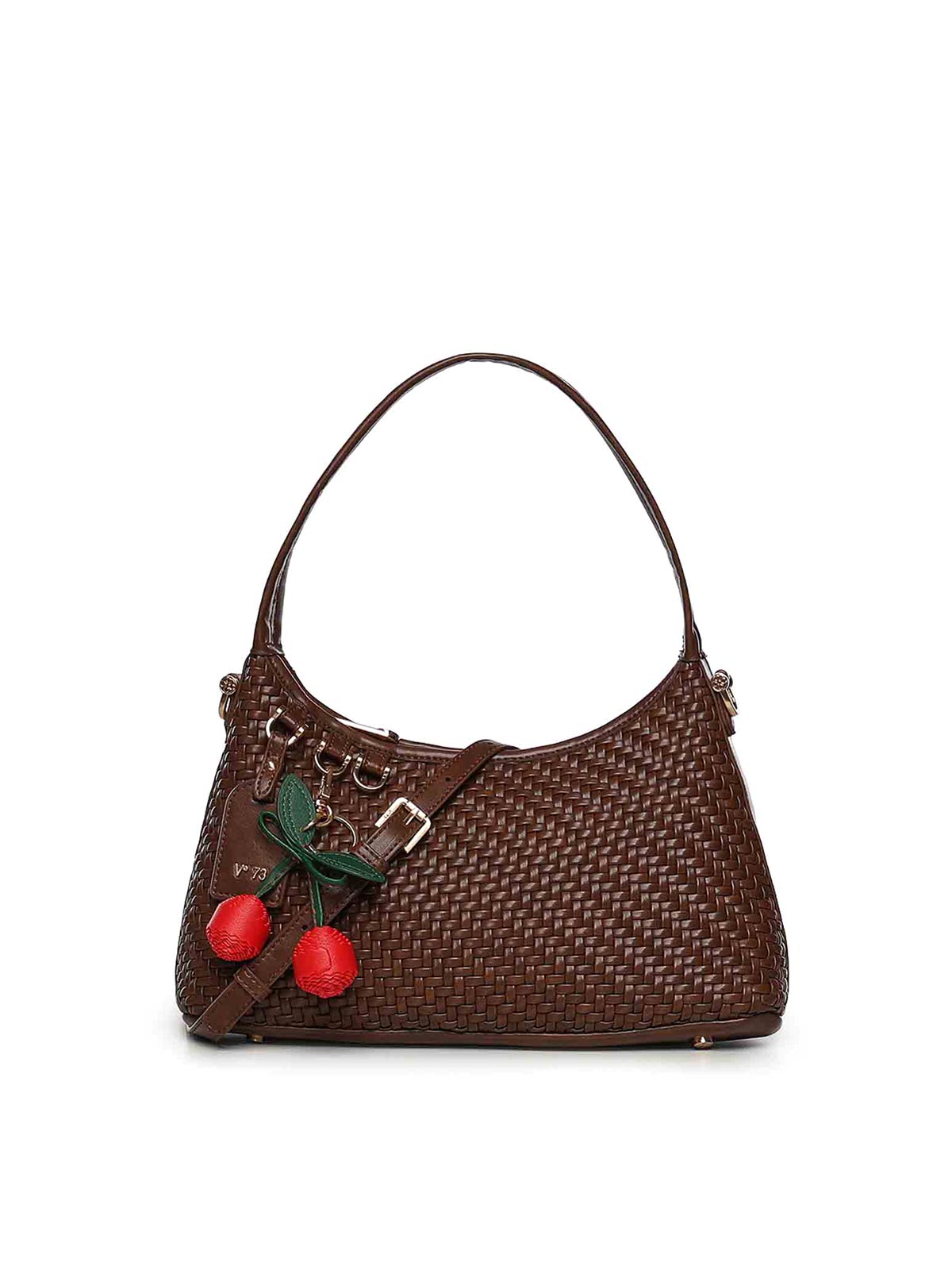 Zelda Leather Shoulder Bag 73BS9O603ZELDAMORO (V°73 / ハンドバッグ・ショルダーバッグ ) | V°73 (ヴィ セッタンタトレ)