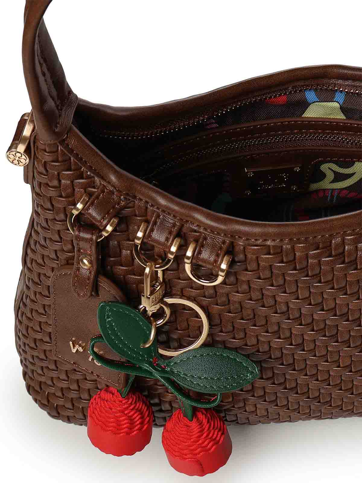 Zelda Leather Shoulder Bag 73BS9O603ZELDAMORO (V°73 / ハンドバッグ・ショルダーバッグ ) | V°73 (ヴィ セッタンタトレ)(2)