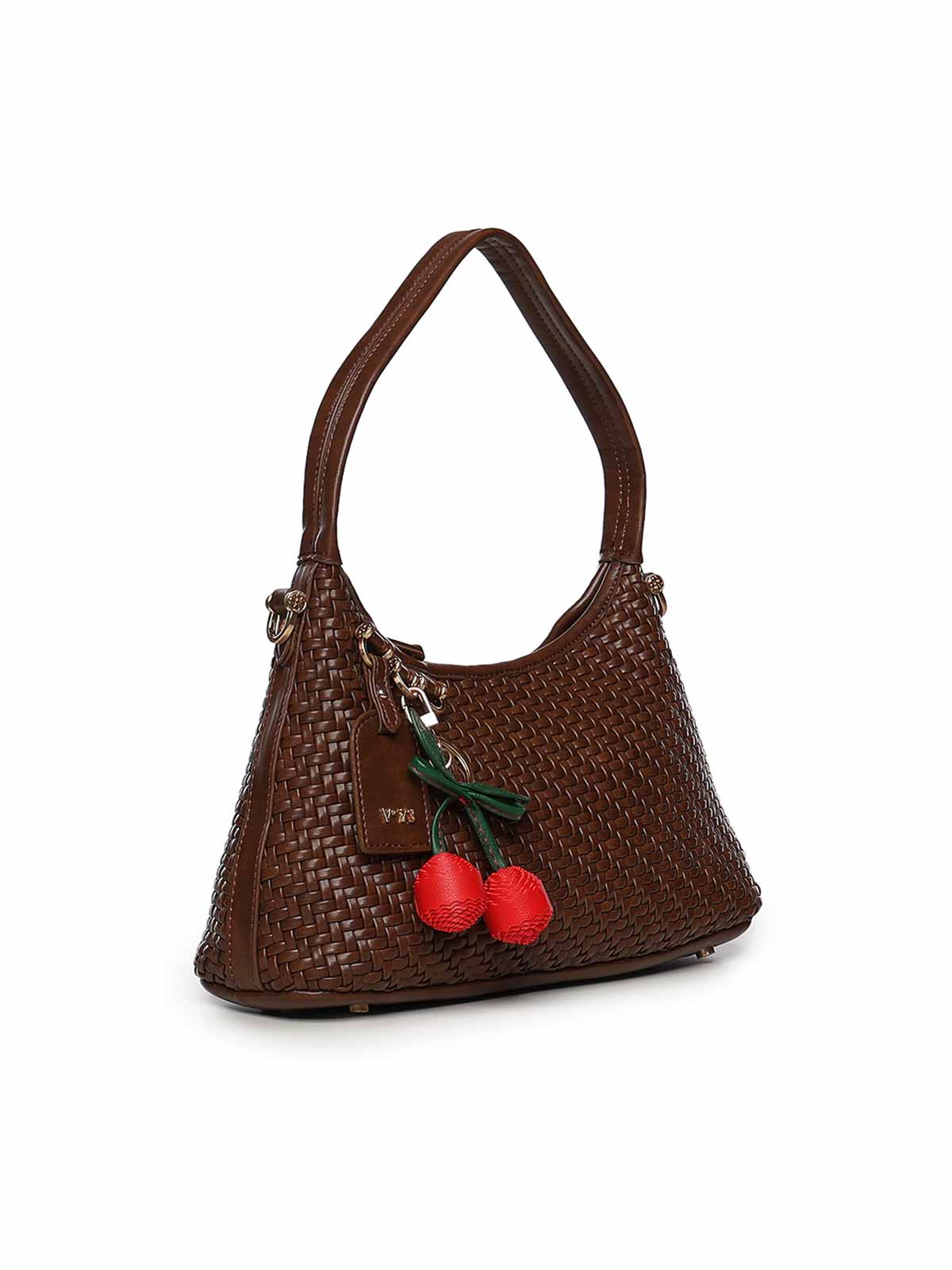 Zelda Leather Shoulder Bag 73BS9O603ZELDAMORO (V°73 / ハンドバッグ・ショルダーバッグ ) | V°73 (ヴィ セッタンタトレ)(3)