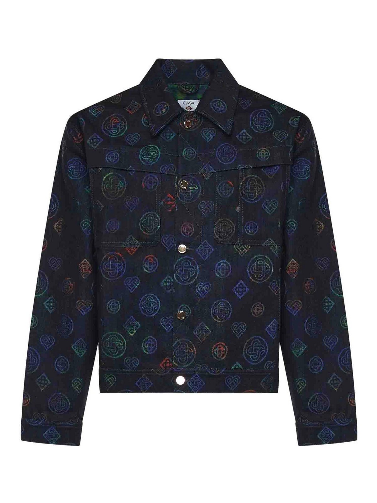 Heatmap Denim Jacket MSP26JK44601 (Casablanca / カジュアルジャケット ) | Casablanca (カサブランカ)