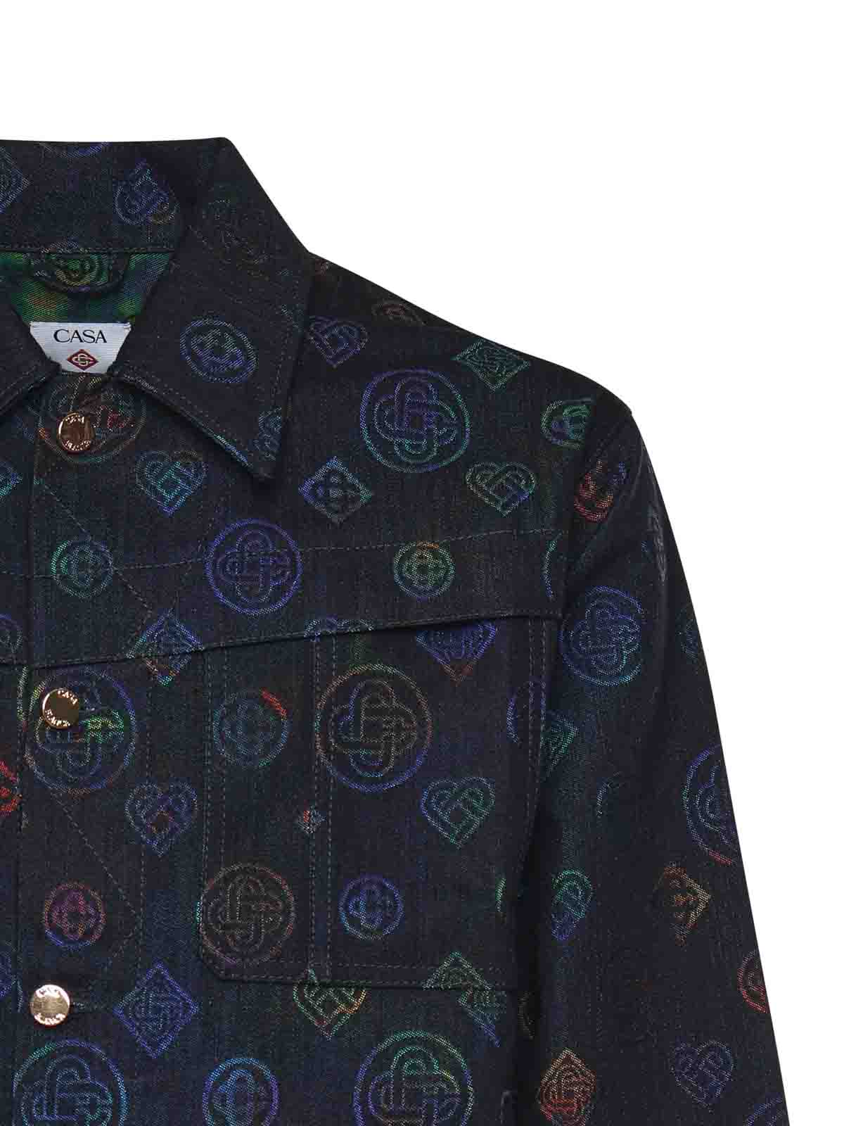 Heatmap Denim Jacket MSP26JK44601 (Casablanca / カジュアルジャケット ) | Casablanca (カサブランカ)(2)