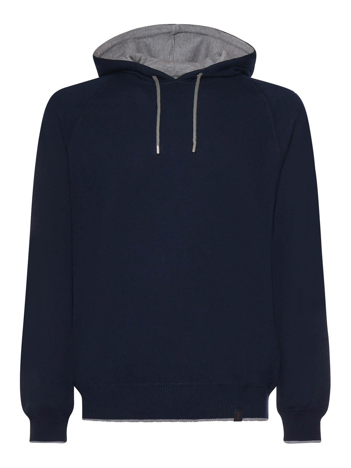 Cotton And Cashmere Zip-Up Sweatshirt NMMC1522240ZAI015D (Fay / スウェット・フーディー ) | Fay (フェイ)
