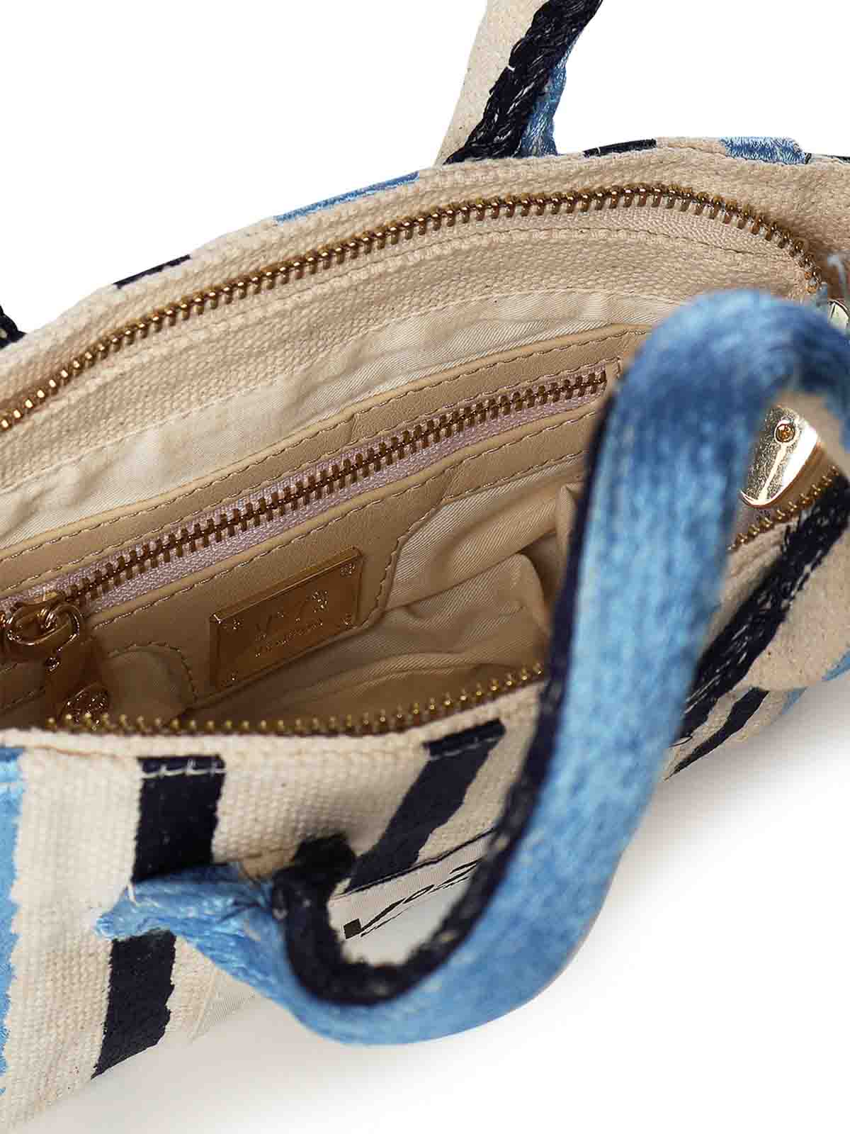 Mini Bag With Logo 73BS9MV03RILENEAZZURROMULTICOLOR (V°73 / ハンドバッグ・ショルダーバッグ ) | V°73 (ヴィ セッタンタトレ)(2)