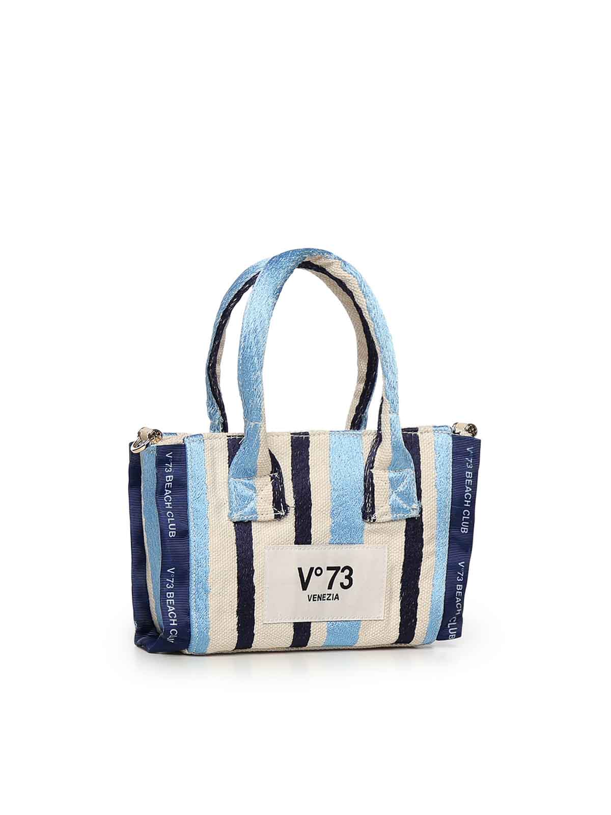 Mini Bag With Logo 73BS9MV03RILENEAZZURROMULTICOLOR (V°73 / ハンドバッグ・ショルダーバッグ ) | V°73 (ヴィ セッタンタトレ)(3)