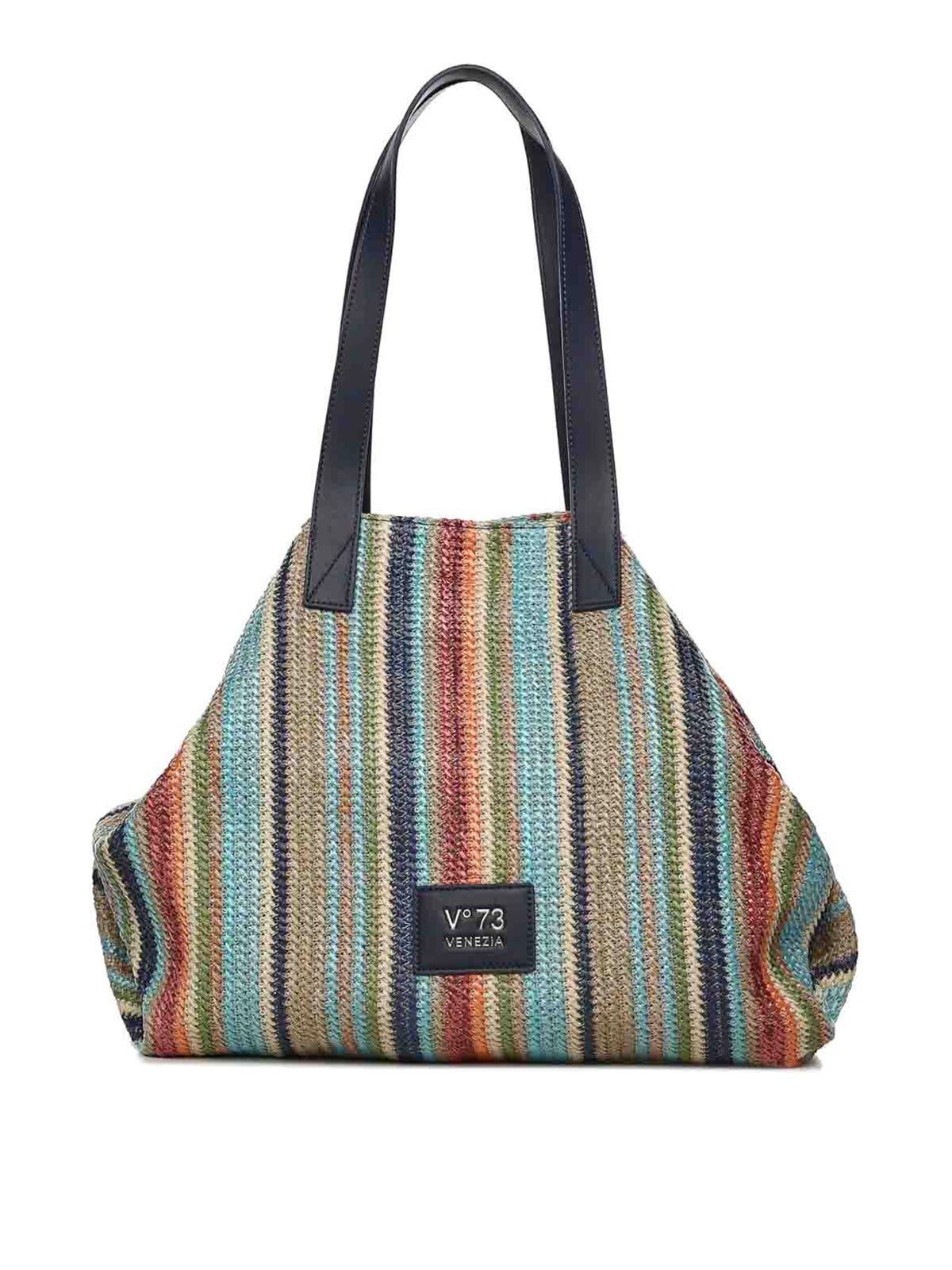 Logo Shoulder Bag 73BS9N701PKARINABLUMULTICOLOR (V°73 / ハンドバッグ・ショルダーバッグ ) | V°73 (ヴィ セッタンタトレ)