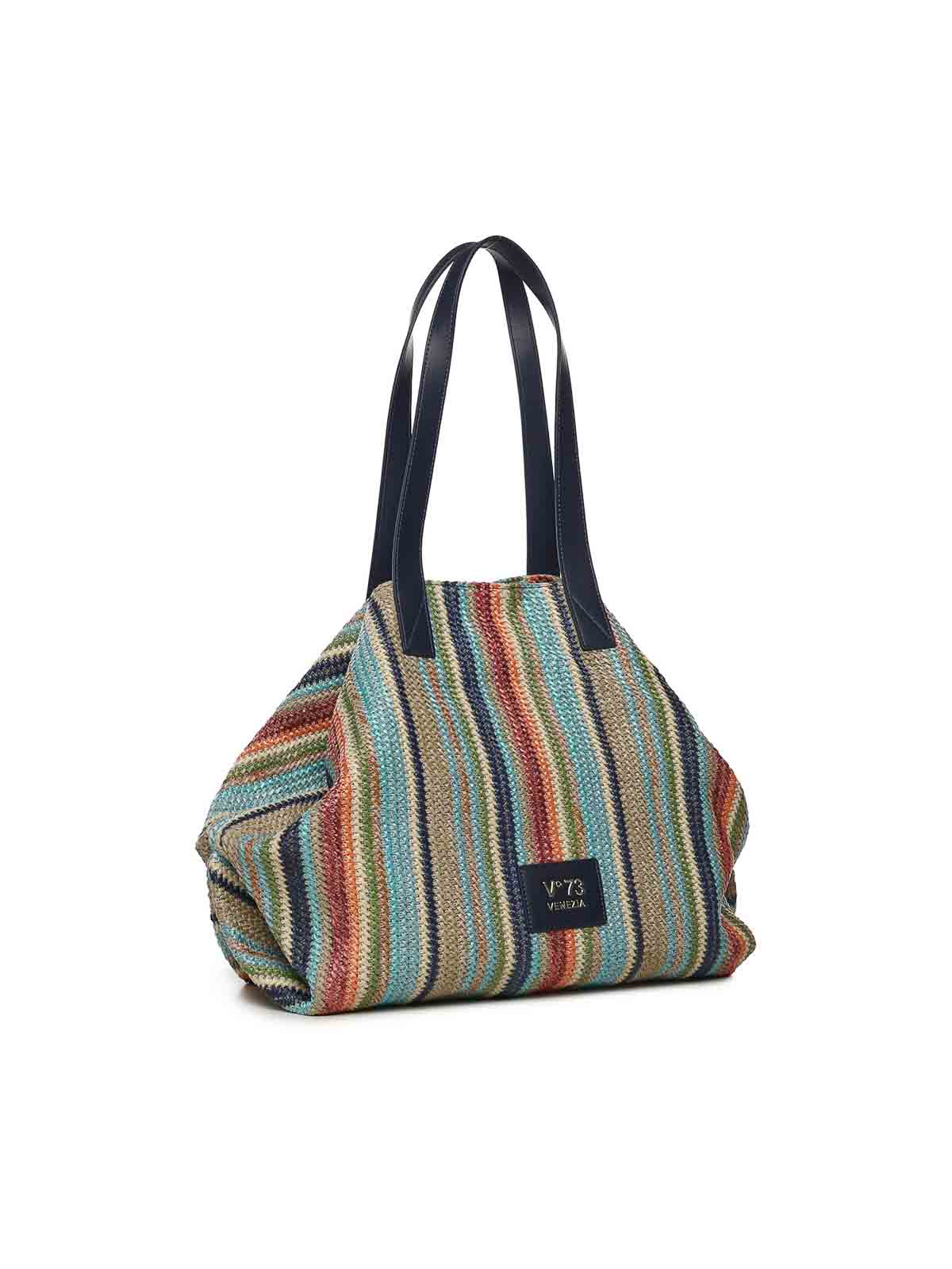 Logo Shoulder Bag 73BS9N701PKARINABLUMULTICOLOR (V°73 / ハンドバッグ・ショルダーバッグ ) | V°73 (ヴィ セッタンタトレ)(3)